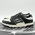 Size 46 (13 US) Amiri Skel Low Top Shimmer Sneaker ' Black '