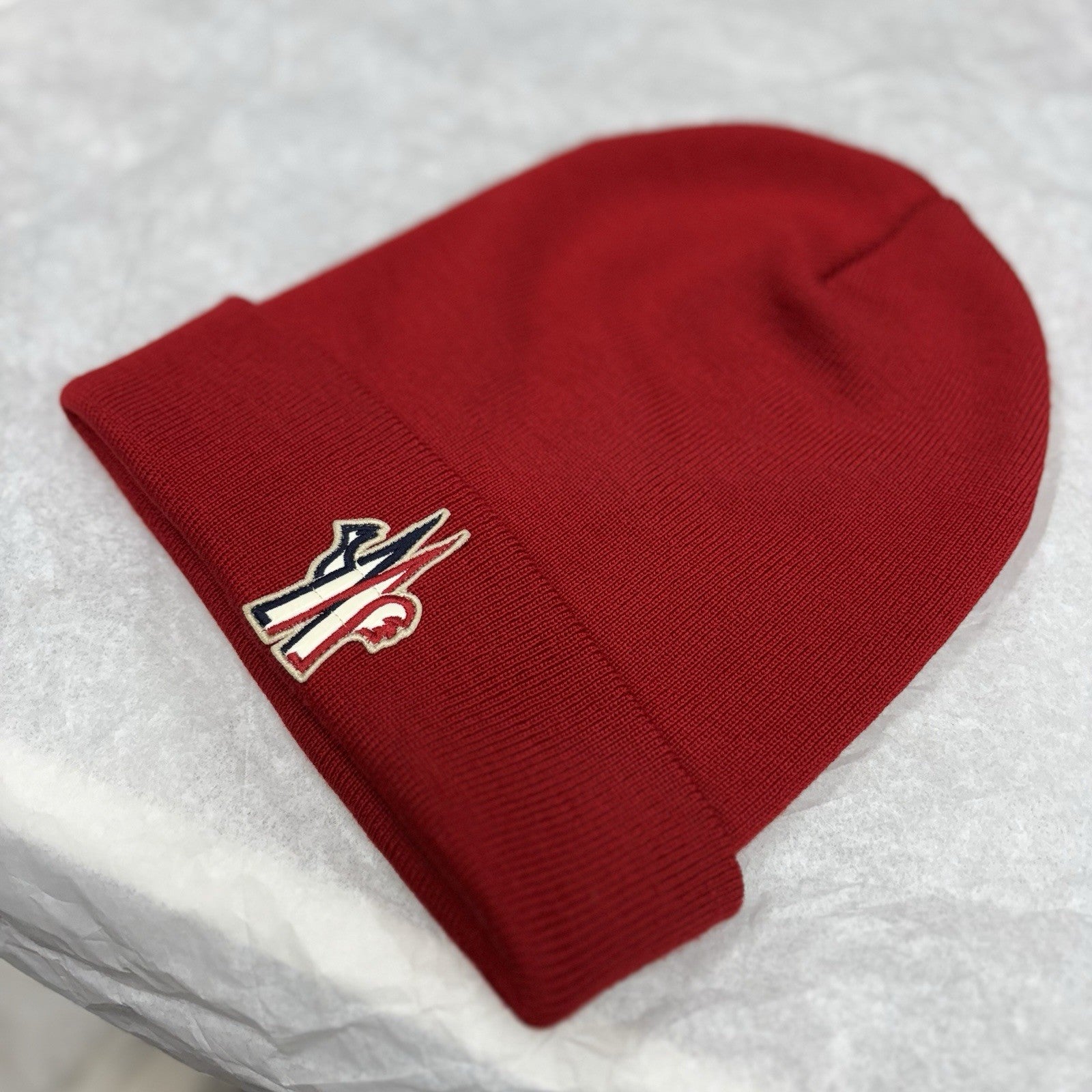 Moncler Grenoble Wool Beanie ' Red ' | SUPER CLEAN!