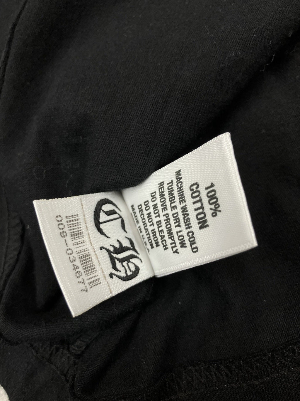 Size Small - Chrome Hearts Square Cross Pocket T-Shirt ' Black '| GOOD CONDITION