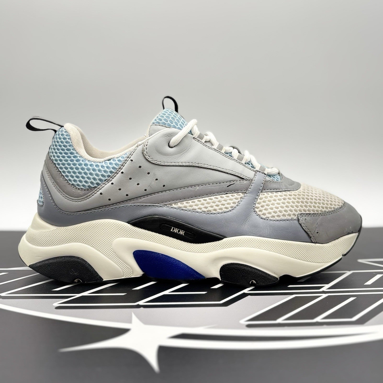 Size 44 (11 US) - Dior B22 Sneaker ' Grey Blue '