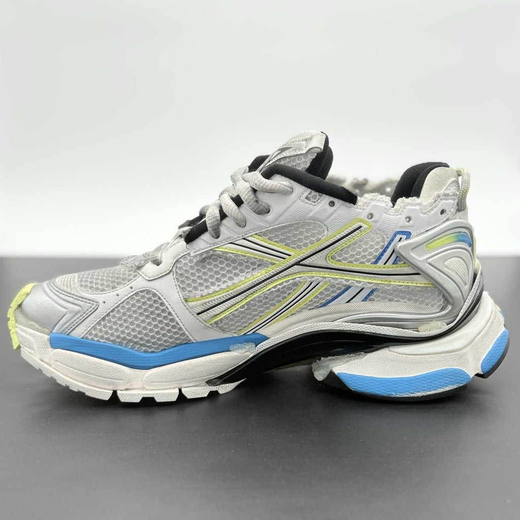 Size 45 (12 US) - Balenciaga Runner ' White Yellow Blue ' | EXCELLENT CONDITION!