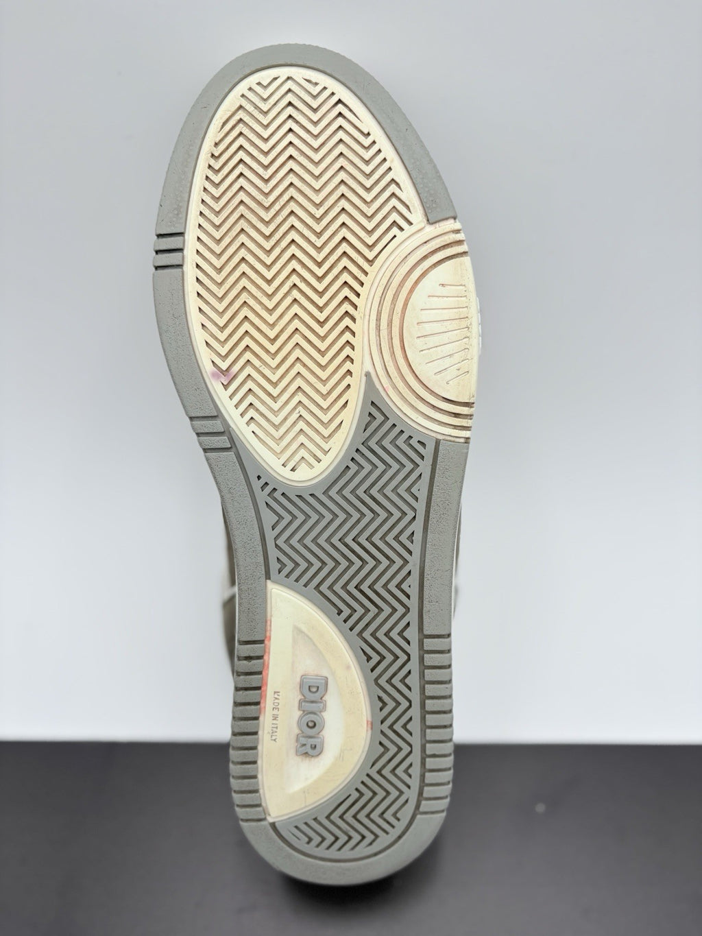Size 45 (12 US) - Dior B27 Low Dior ' Olive White ' | GREAT CONDITION!