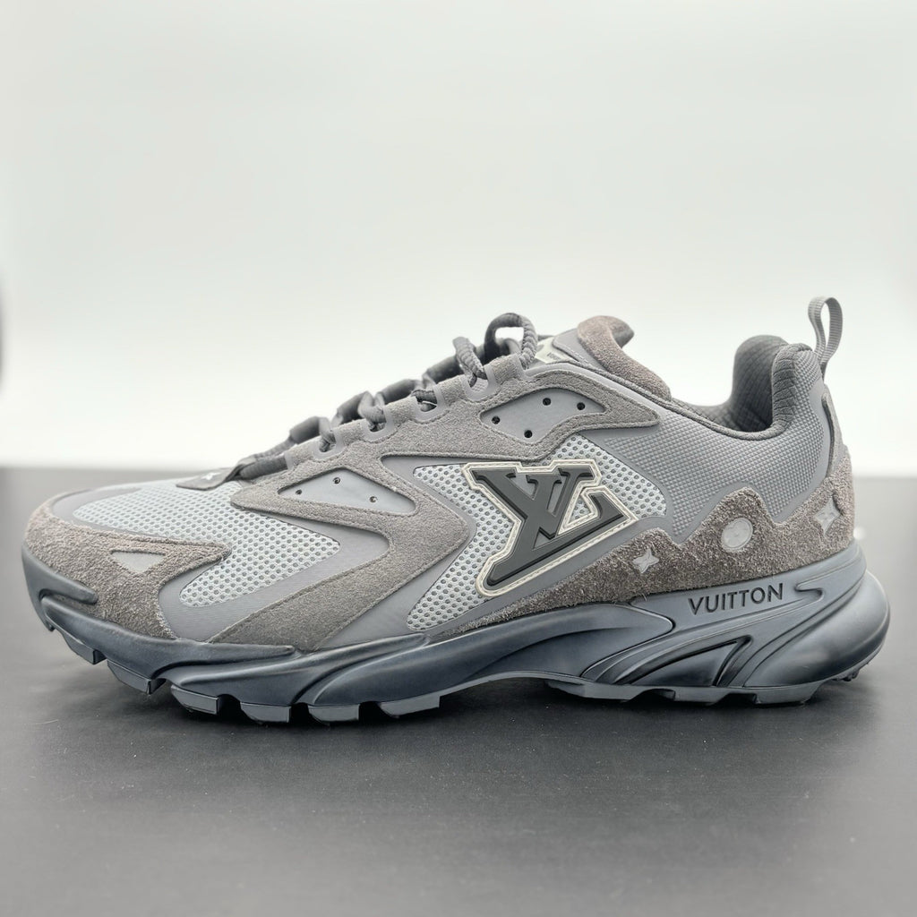 Size 12 LV (13-13:5 US) Louis Vuitton Tactic Runner ' Grey ' | SUPER CLEAN!