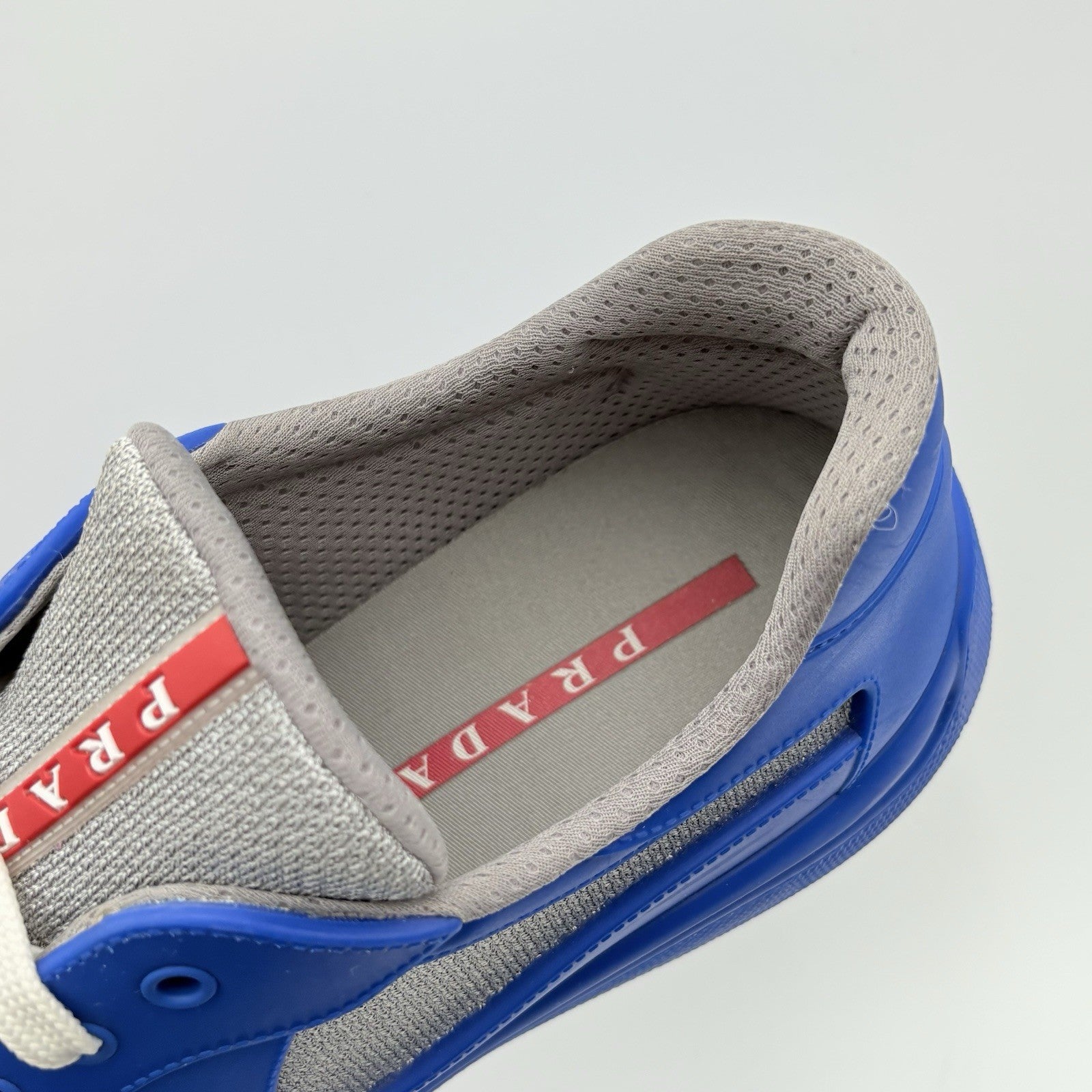 Size 44 (11 US) - Prada America's Cup Soft Rubber ' Blue ' | GREAT CONDITION!