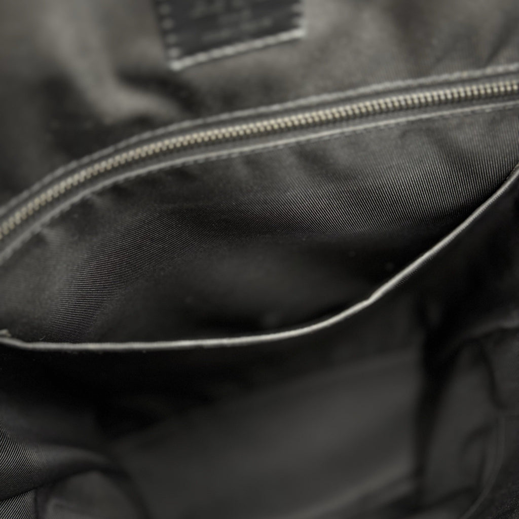 Louis Vuitton Cristopher MM Monogram Eclipse Backpack ' Black Grey '