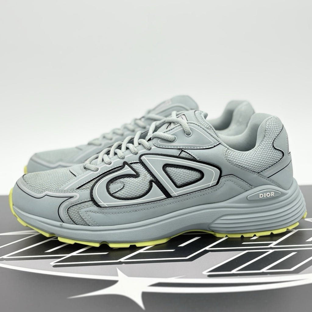 Size 44 (11 US) - Dior B30 Reflective CD30 ' Blue Neon Yellow ' | SUPER CLEAN!