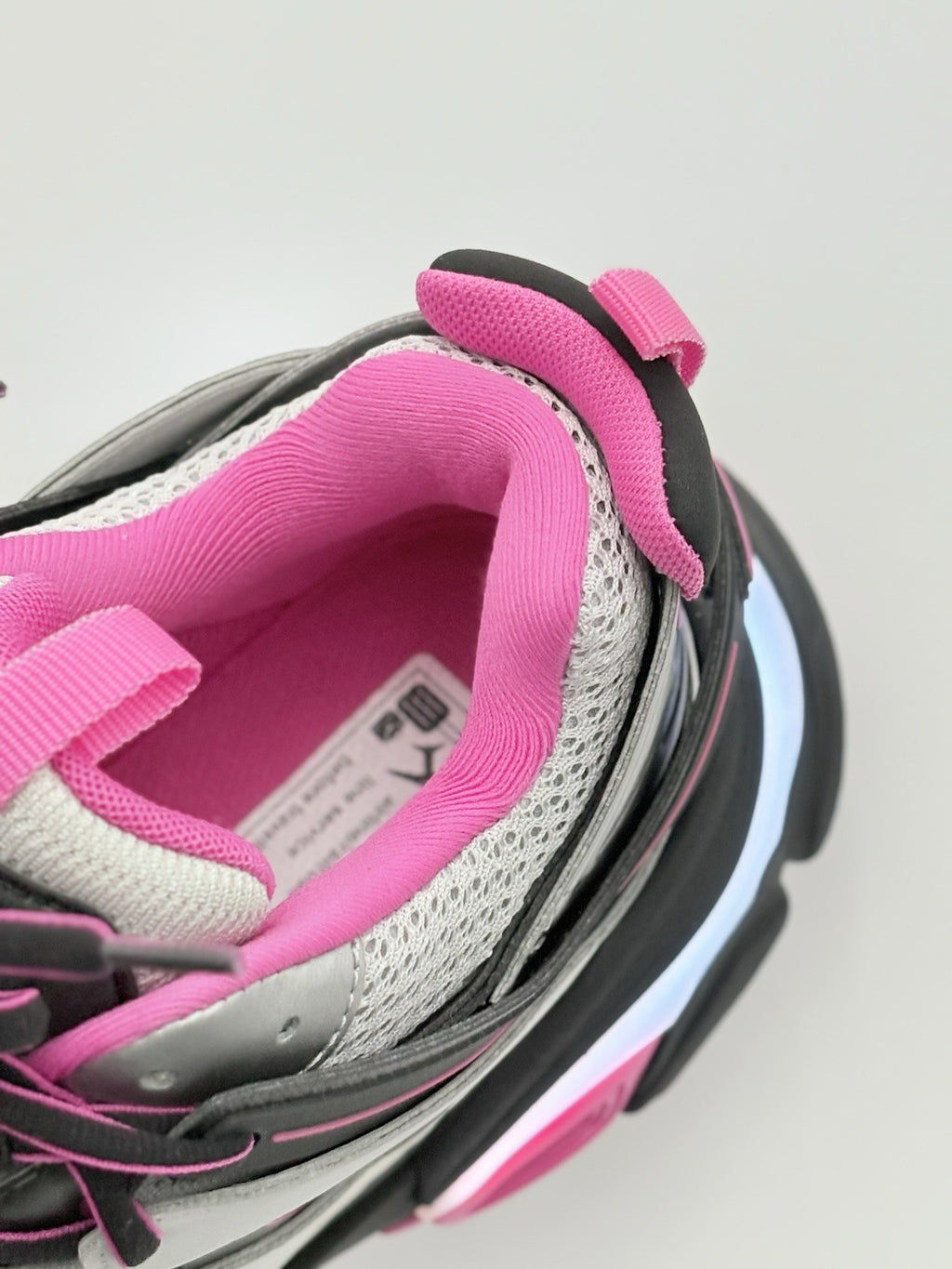 Size 40 - Balenciaga Track LED ' Pink White Black ' | BRAND NEW!