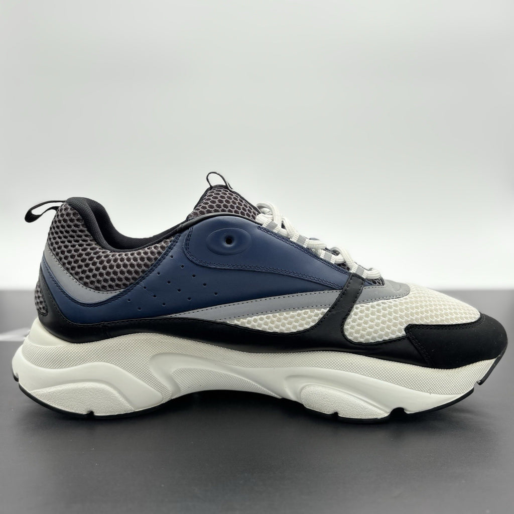 Size 48 (15 US) Dior B22 Sneaker ' Navy Black White ' | SUPER CLEAN!