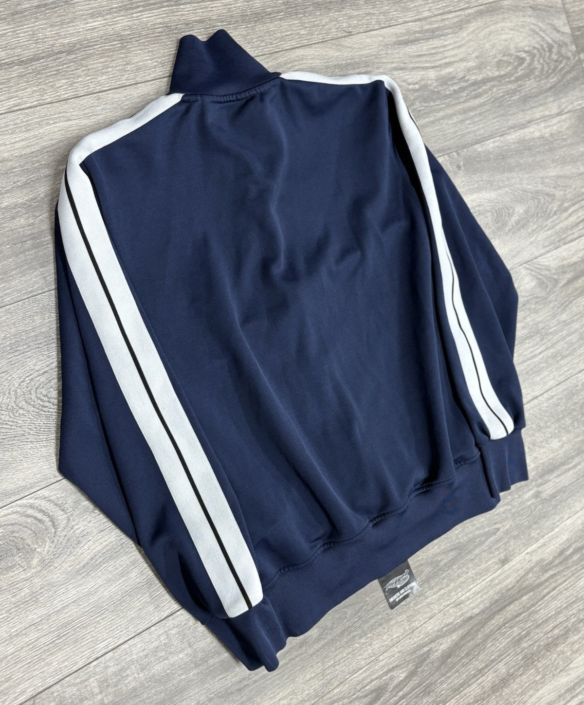 Size Large - Palm Angels Classic Track Jacket ' Navy Blue White ' | GREAT COND!