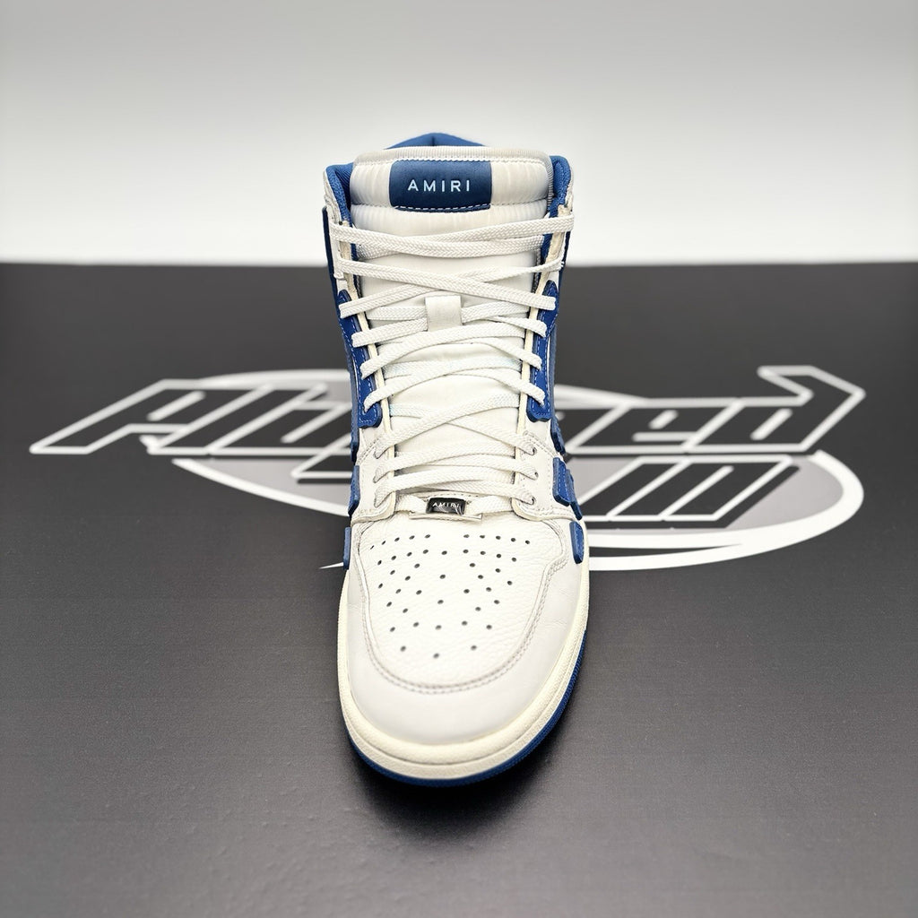 Size 43 (10 US) Amiri Skel High Top ' White Blue ' | GOOD CONDITION!