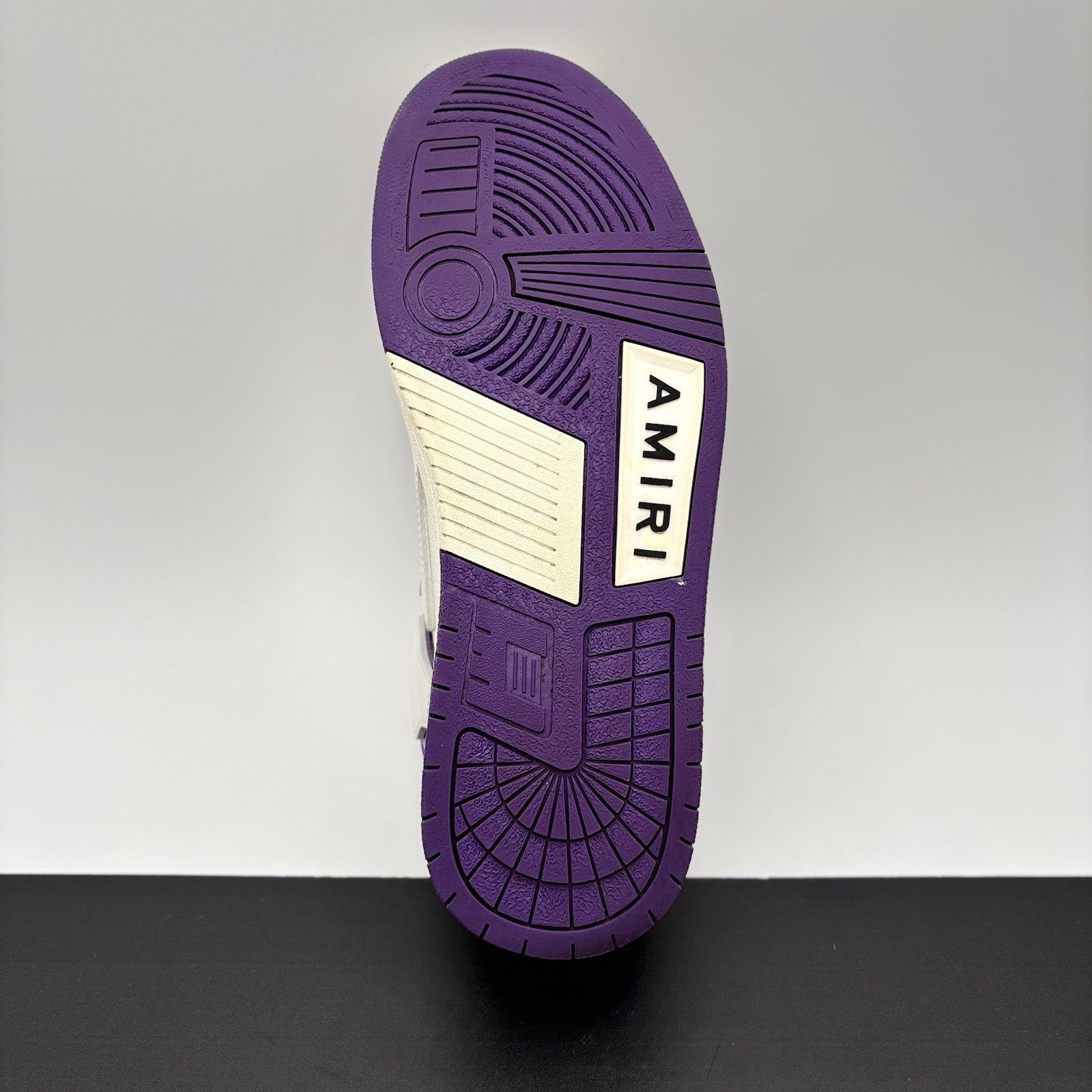Size 43 (10 US) - Amiri Bandana Skel Low Top ' White, Purple ' | GREAT COND!