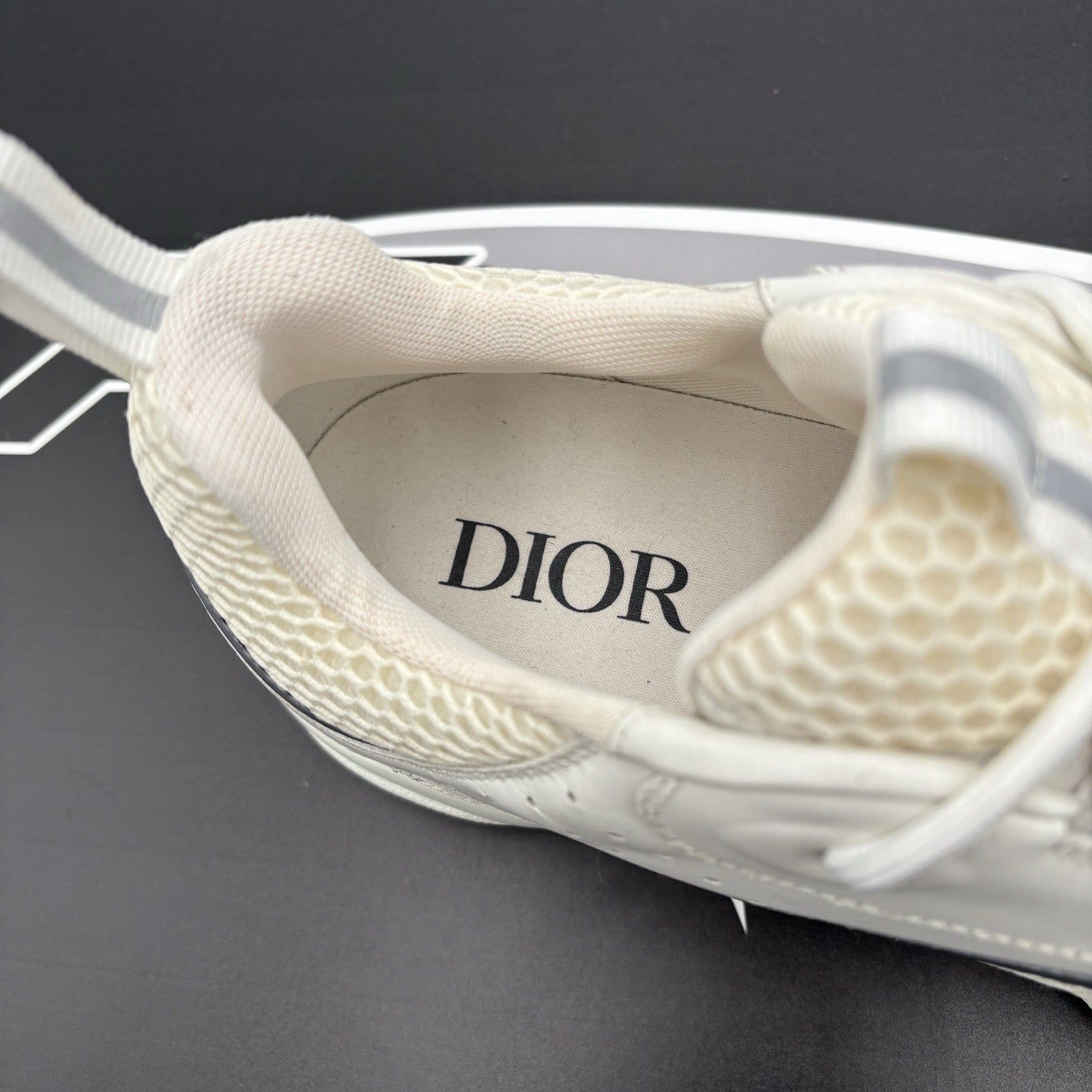 Size 45 (12 US) - Dior B22 Sneaker ' White Reflective ' | GREAT CONDITION!