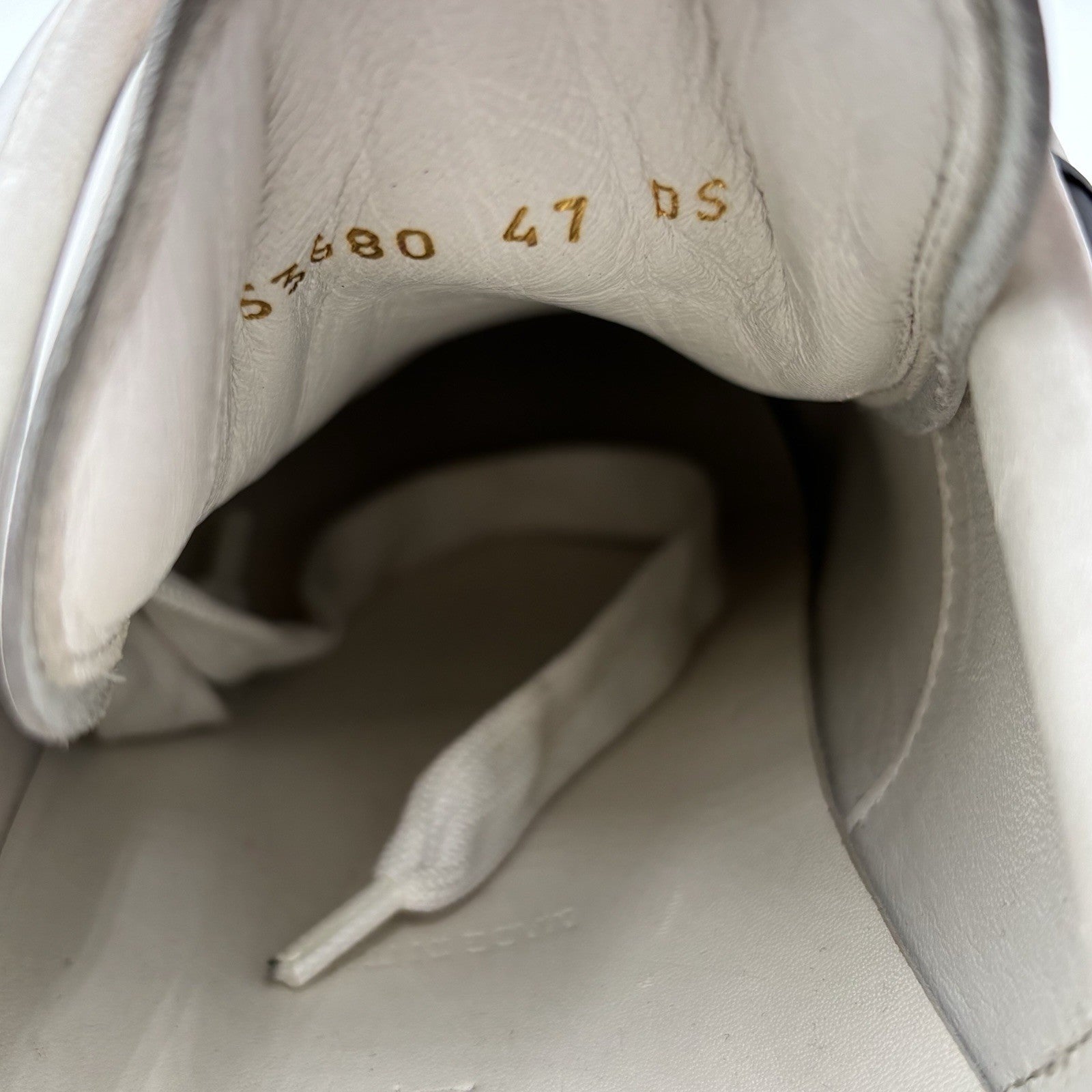 Size 47 (14 US) - Alexander McQueen ' White Black ' | GREAT CONDITION!