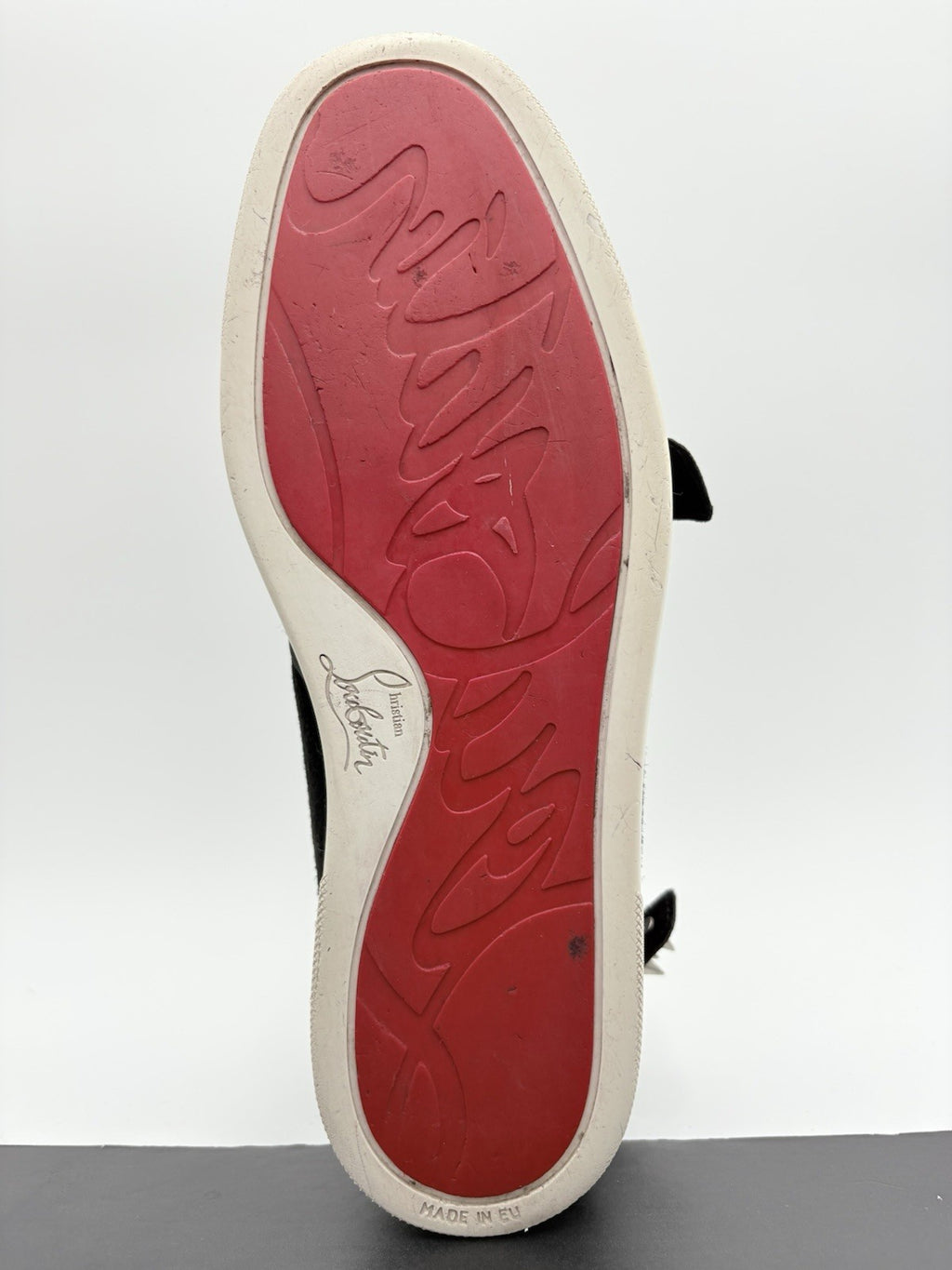 Size 41 (8 US) - Christian Louboutin High ' Nono Strap Spikes ' | GOOD CONDITION