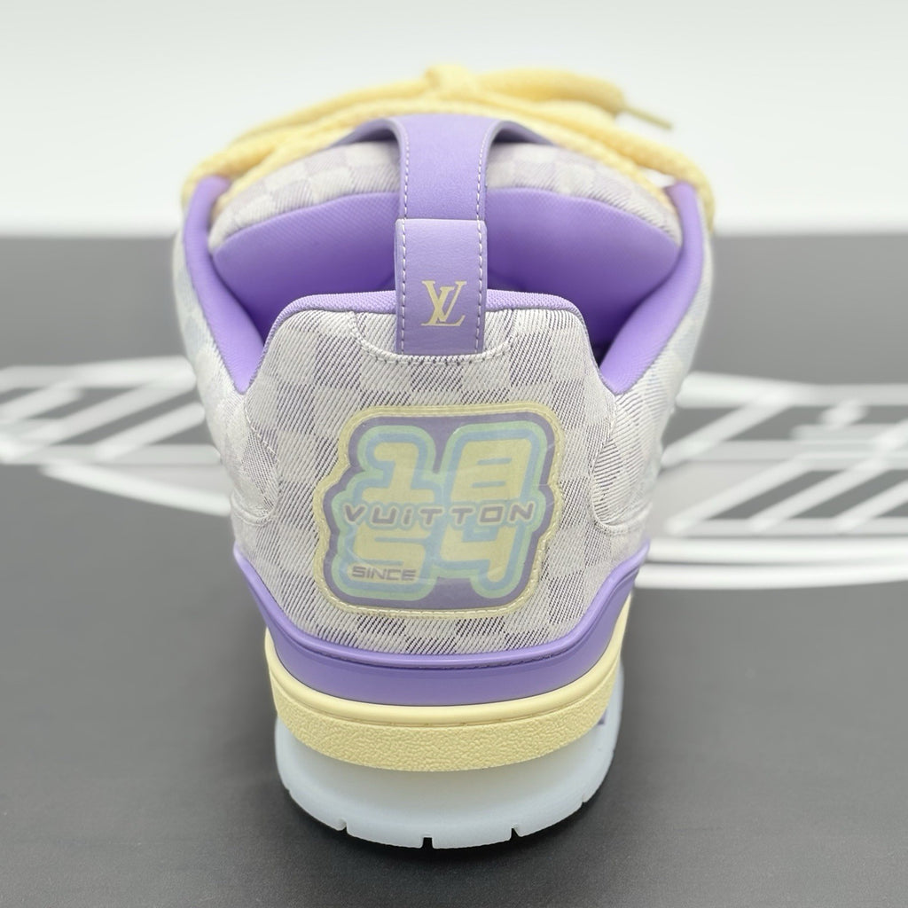 Size 12 LV (13-13.5 US) - Louis Vuitton Skate ' Gradient Purple ' | NEW!