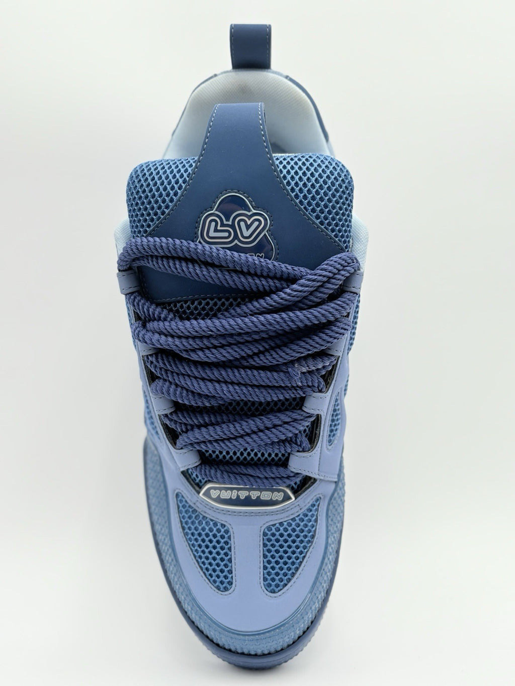 Size 9 LV (10-10.5 US) Louis Vuitton Skate ' Blue Light Blue ' | SUPER CLEAN!