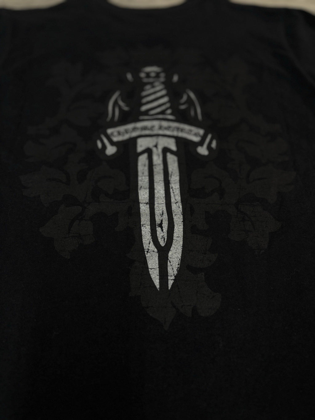 Size Small - Chrome Hearts Dagger Motif T-Shirt ' Black ' | GOOD CONDITION!