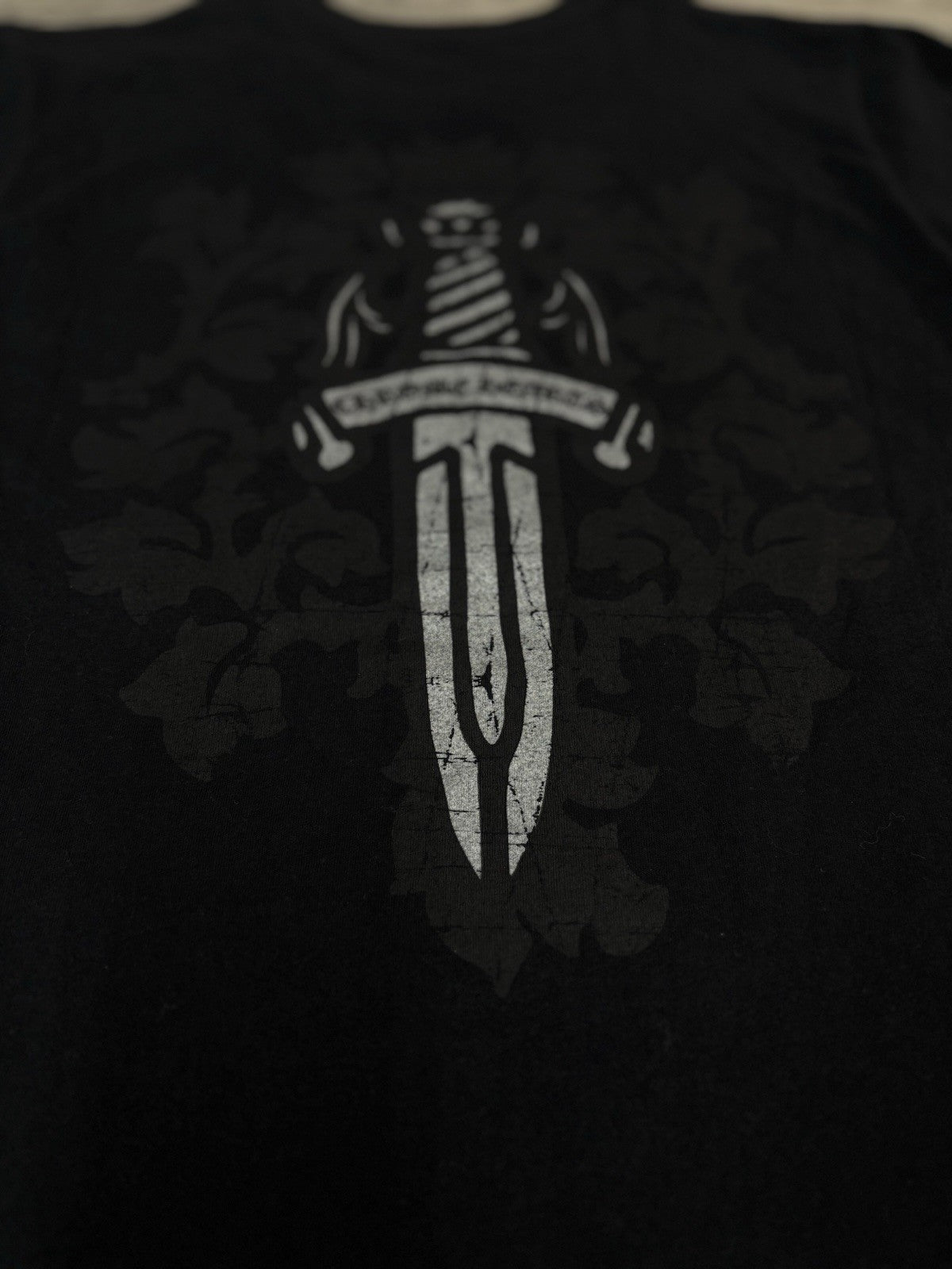 Size Small - Chrome Hearts Dagger Motif T-Shirt ' Black ' | GOOD CONDITION!