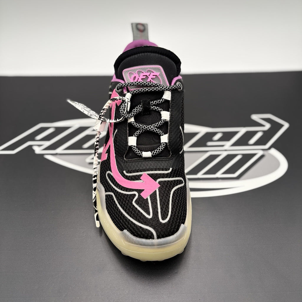 Size 42 (9 US) Off-White Odsy-1000 ' Transparent Fuchsia ' | GREAT CONDITION!