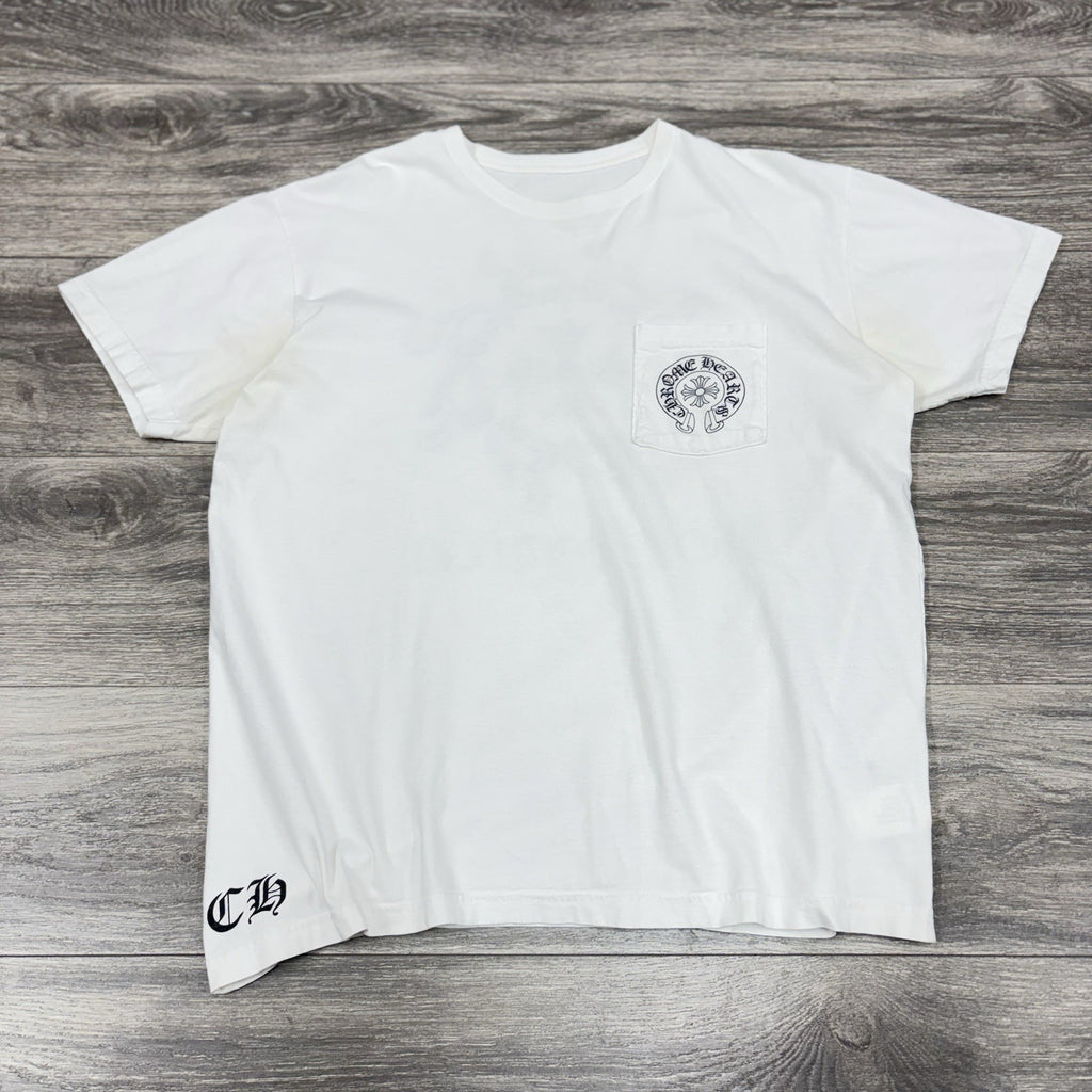 Size XXL - Chrome Hearts Spiral T-Shirt (Honolulu Exclusive) ' White '
