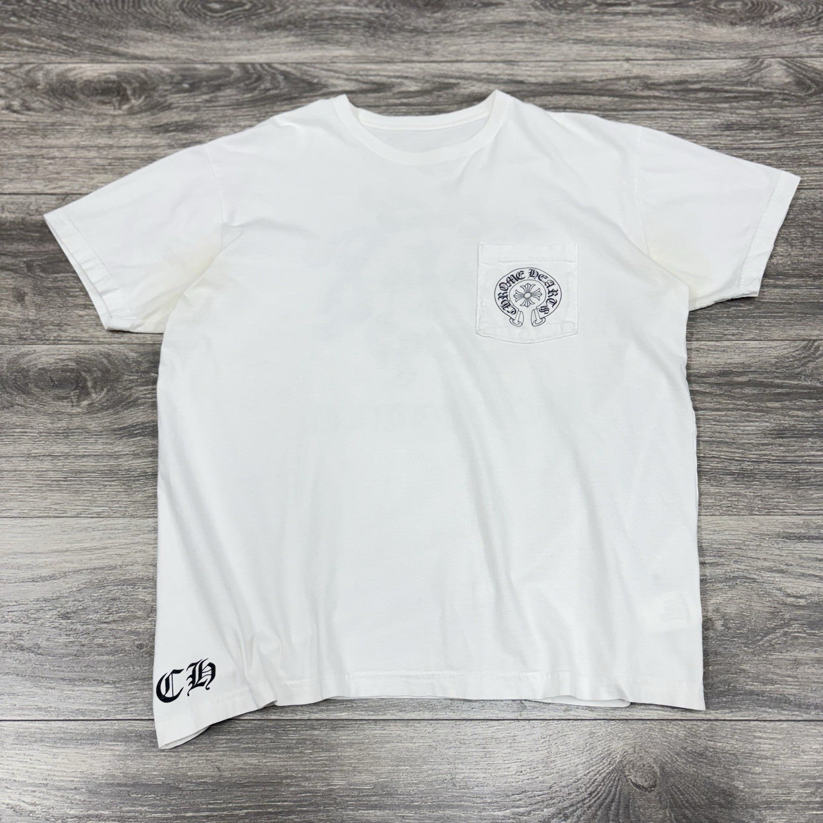 Size XXL - Chrome Hearts Spiral T-Shirt (Honolulu Exclusive) ' White '