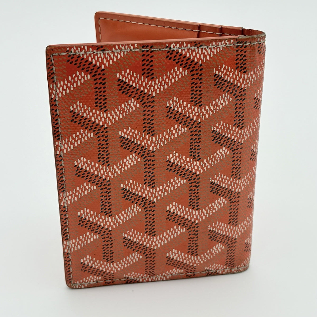 Saint Marc Card Holder Wallet Orange — photo 3