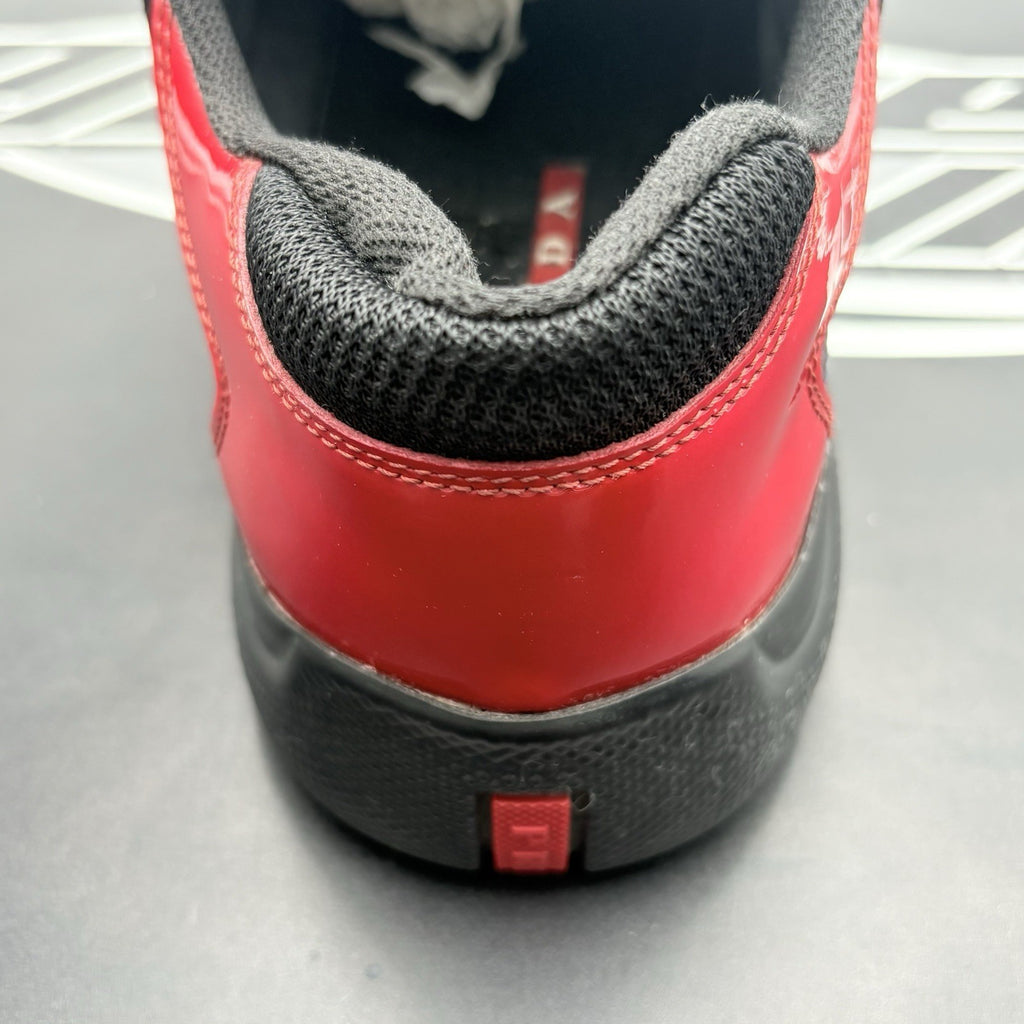 Size 10 UK (11 US) Prada Americas Cup ' Navy Red ' | GREAT CONDITION!