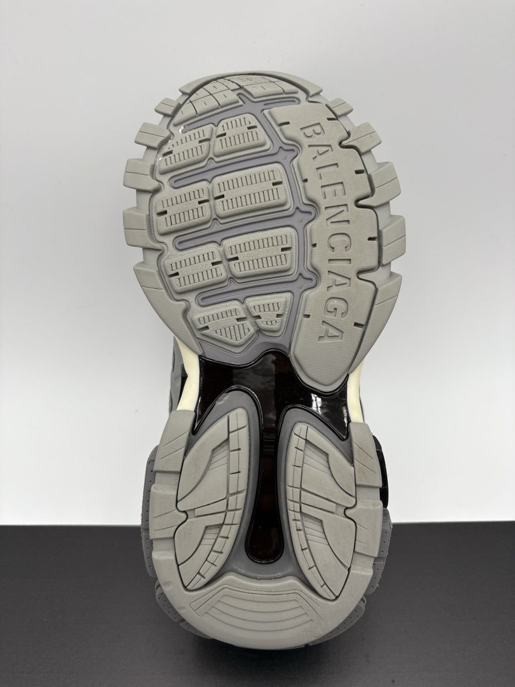 Size 40 (7 US) - Balenciaga Track LED Sneaker ' Silver, Grey ' | GREAT COND!