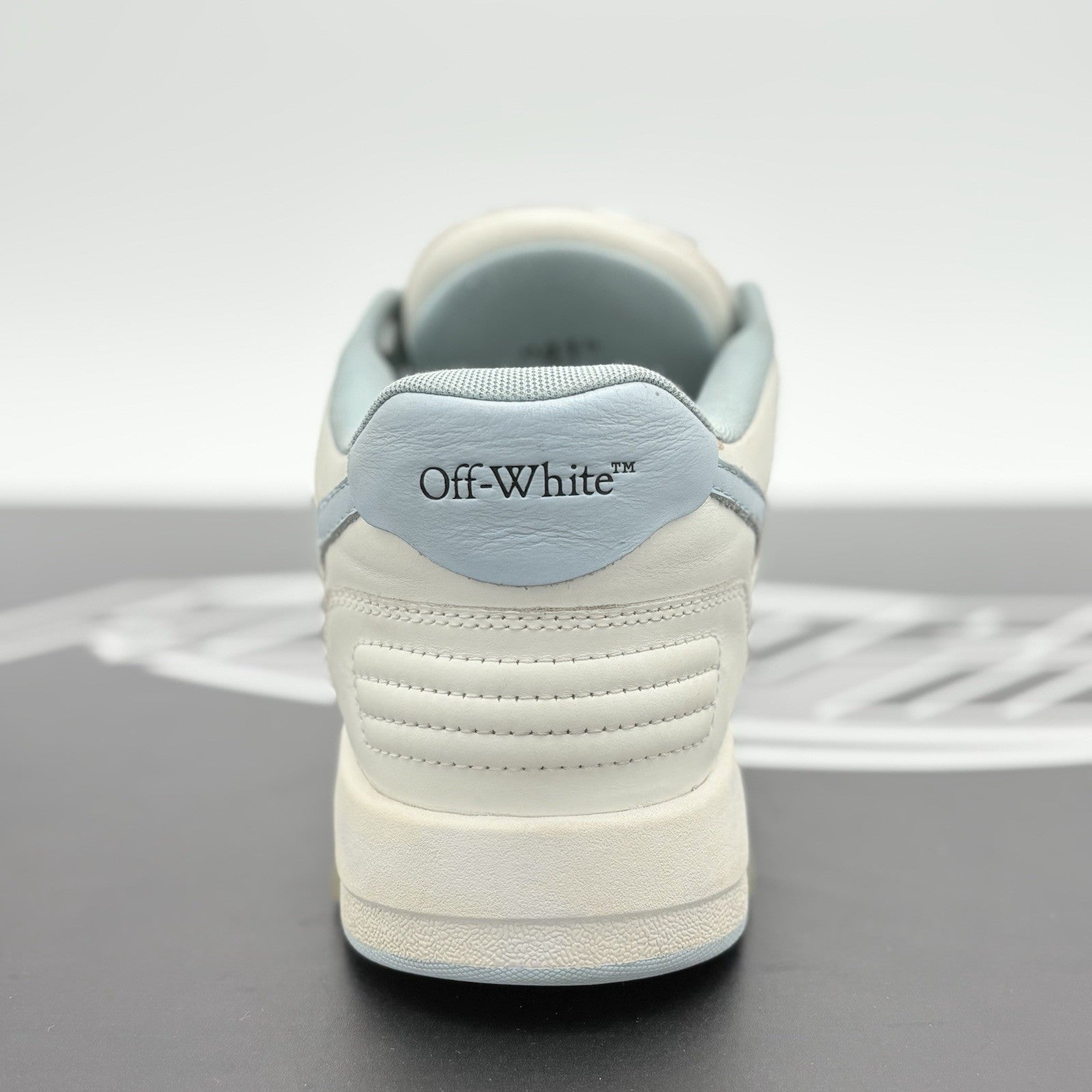 Size 41 (8 US) Off-White Out of Office ' White Light Blue ' | GOOD CONDITION!