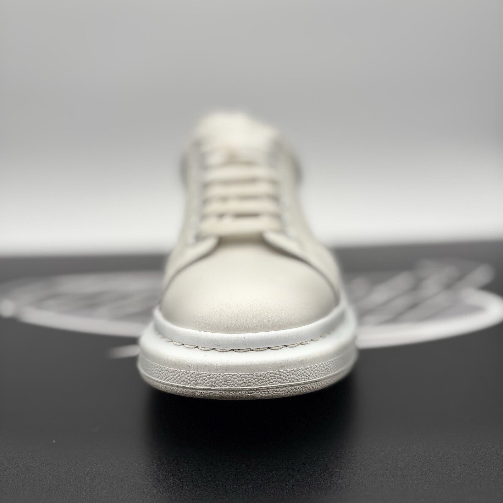 Size 45 (12 US) - Alexander McQueen Oversized ' White, Blue ' | GREAT CONDITION!