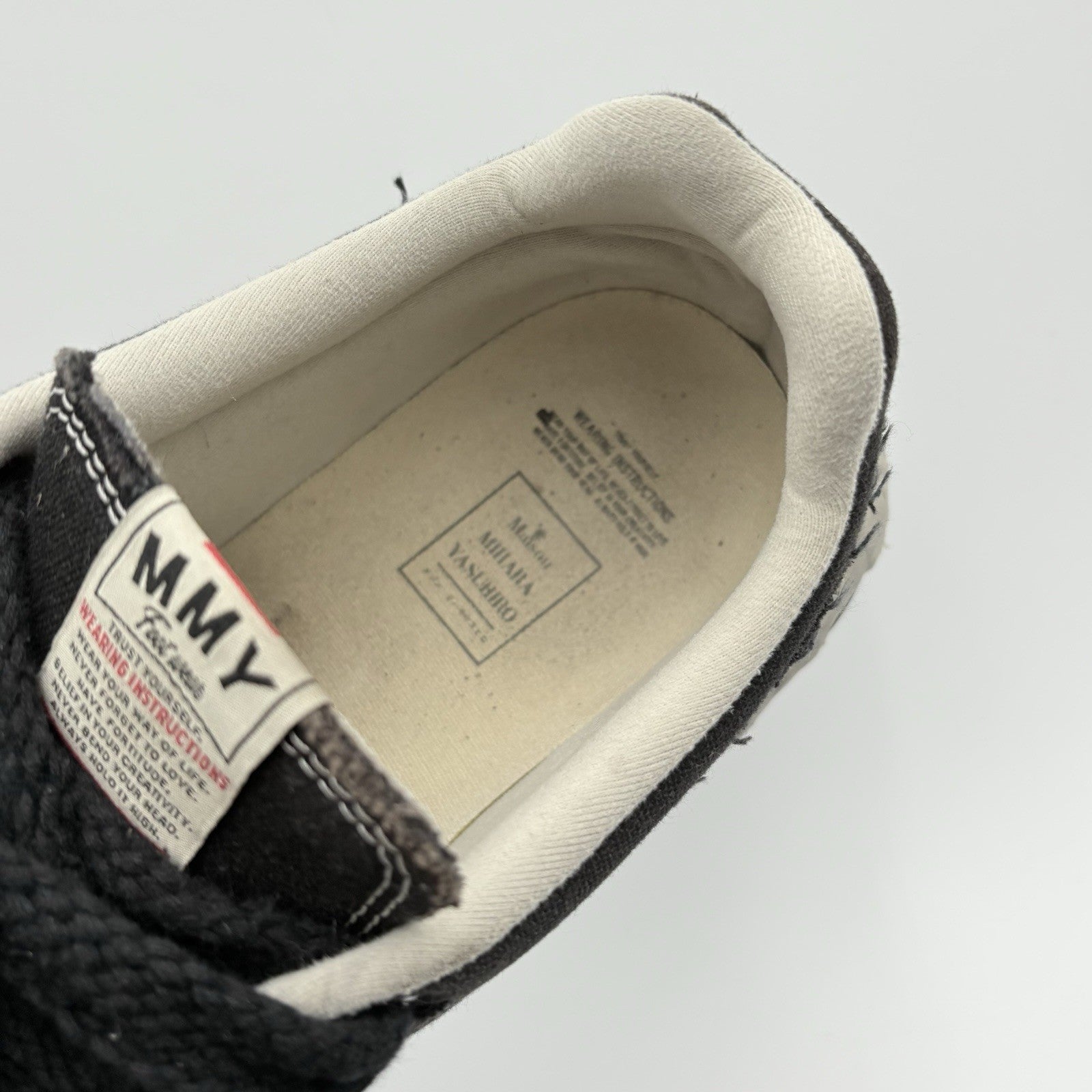 Size 44 (11 US) Maison Mihara Yasuhiro George ' Black Grey ' | GREAT CONDITION!
