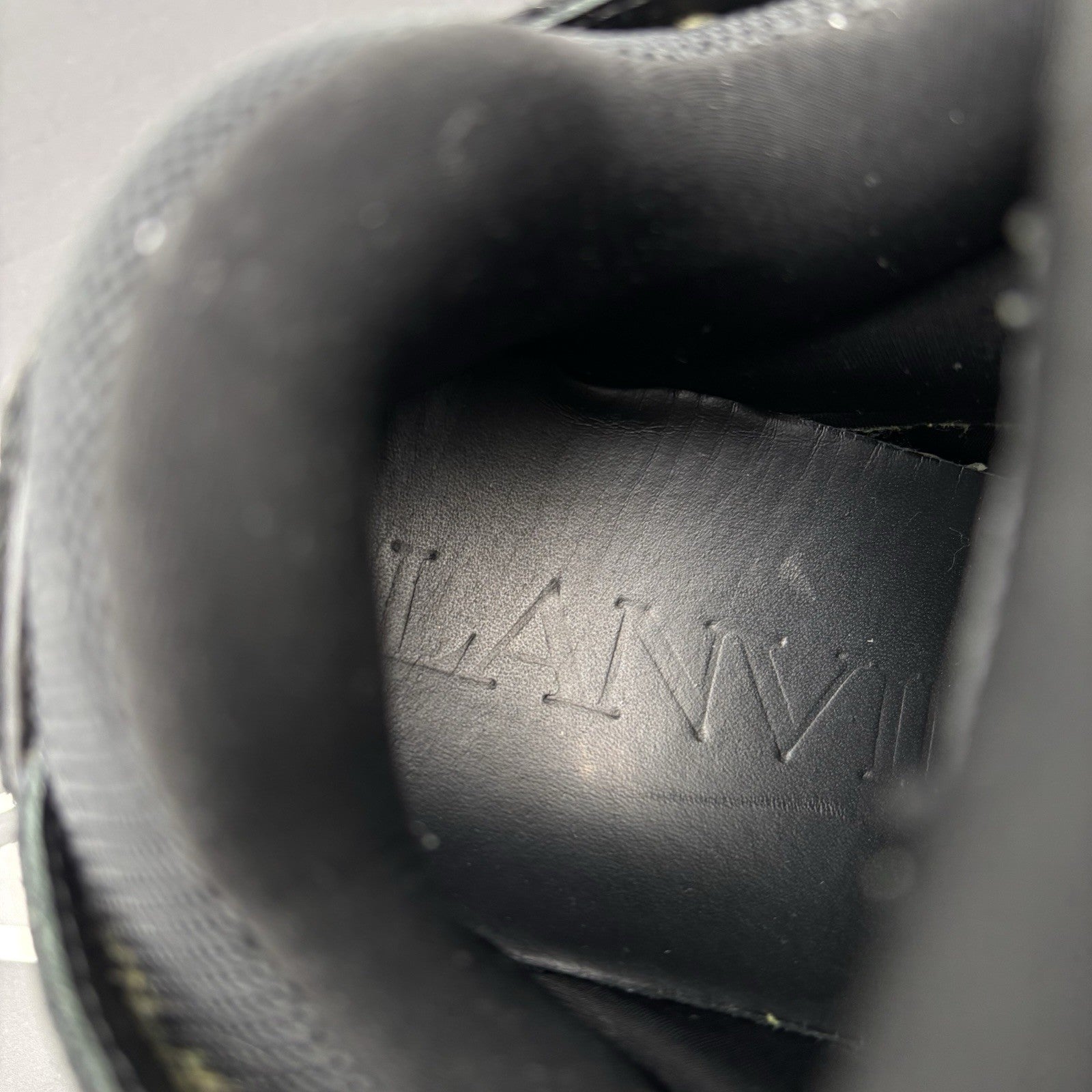 Size 42 (9 US) - Lanvin Curb Sneaker ' Black ' | GOOD CONDITION!