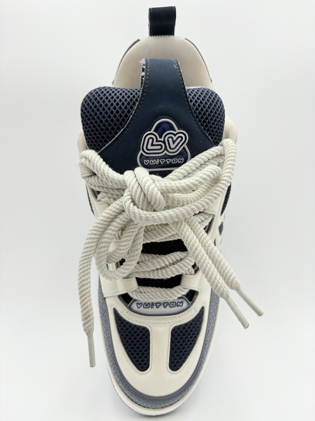 Size 8 LV (9-9.5 US) - Louis Vuitton Skate ' Marine ' | GOOD CONDITION