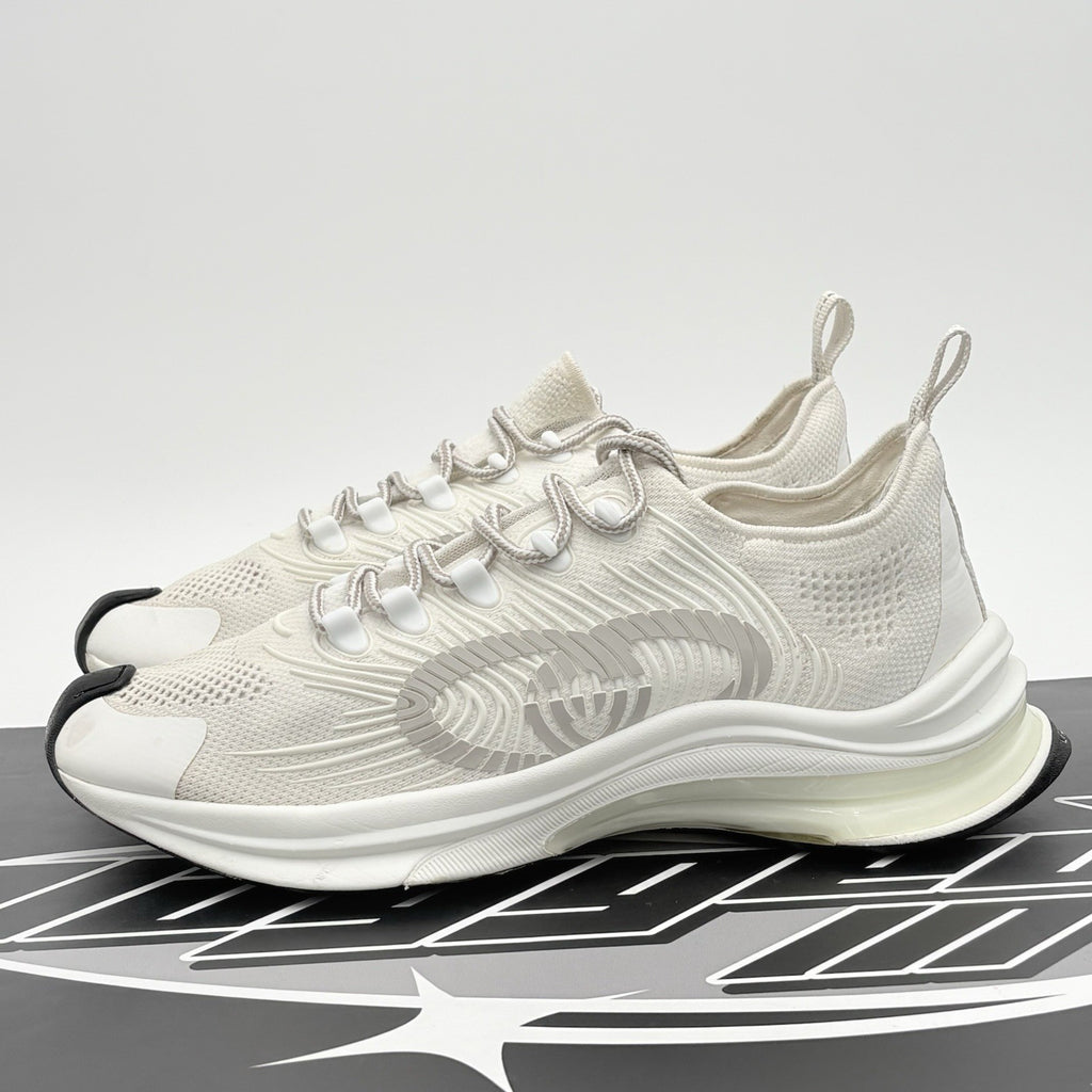 Size 8.5 G (9 US) Gucci Interlocking G Run Sneaker ' White ' | EXCELLENT COND!