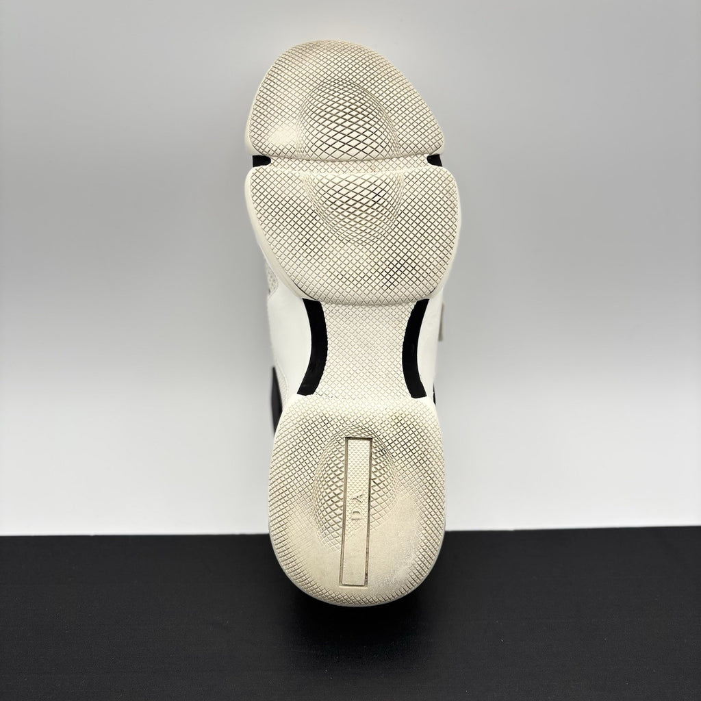 Size 6.5 UK (7.5 US) - Prada Cloudbust Sneaker ' White Black ' | GOOD CONDITION!