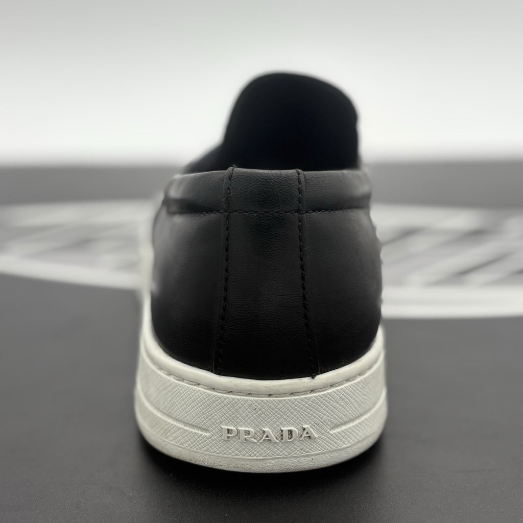 Size 6.5 UK (7.5 US) - Prada Suede Loafer ' Navy ' | GOOD CONDITION!