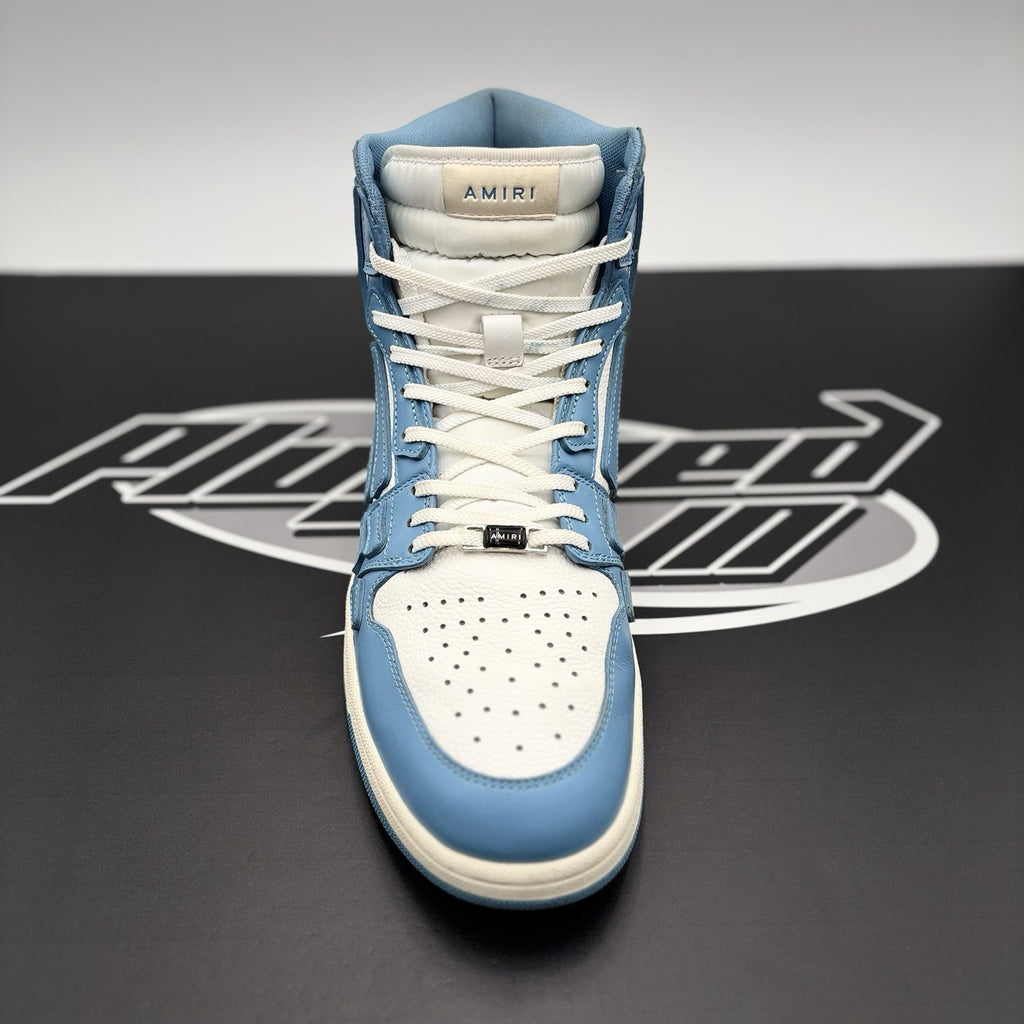 Size 46 (13 US) - Amiri Skel High Top ' Powder Blue White ' | GOOD CONDITION!