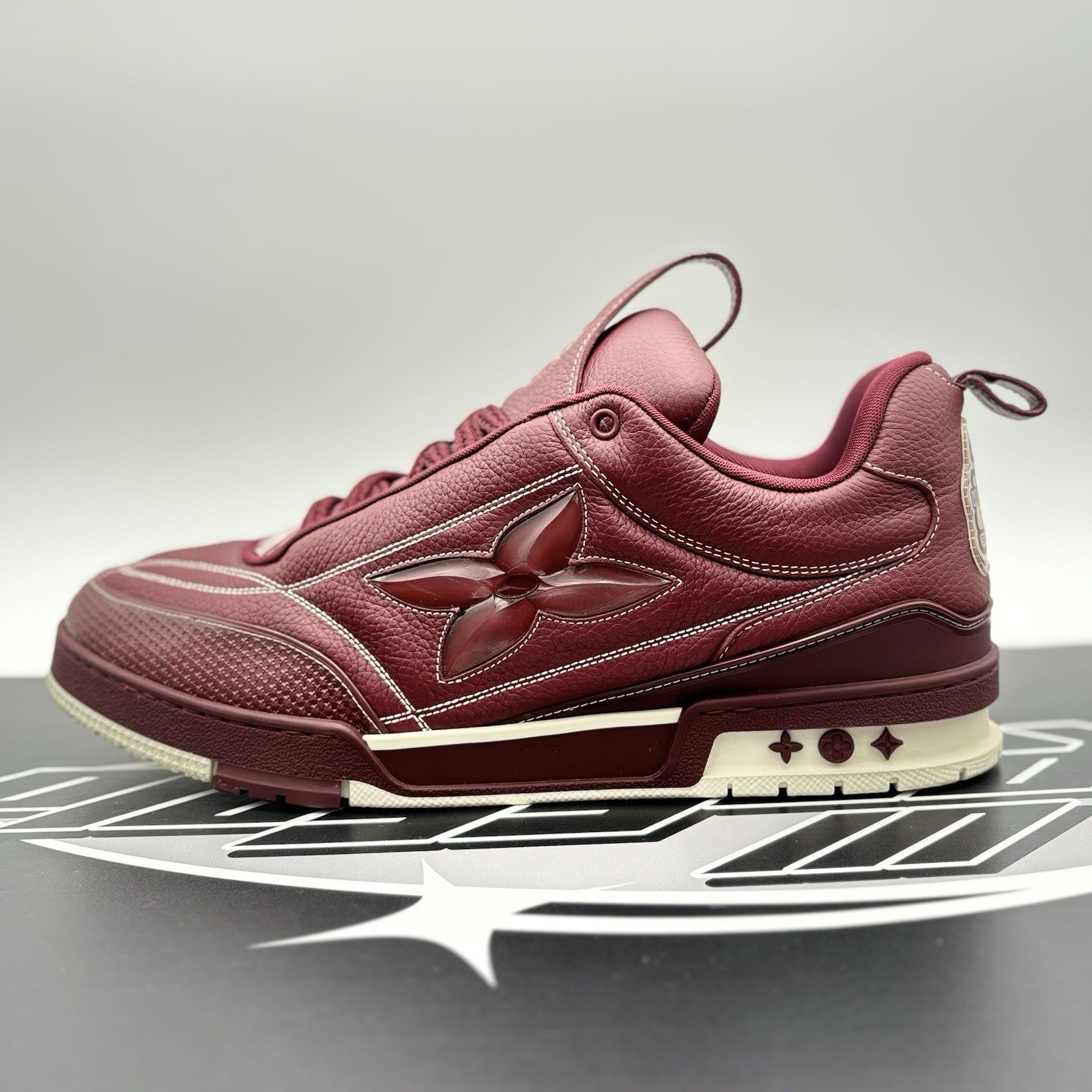 Size 13 LV (14-14.5 US) Louis Vuitton Skate ' Bordeaux Red ' | GREAT CONDITION!