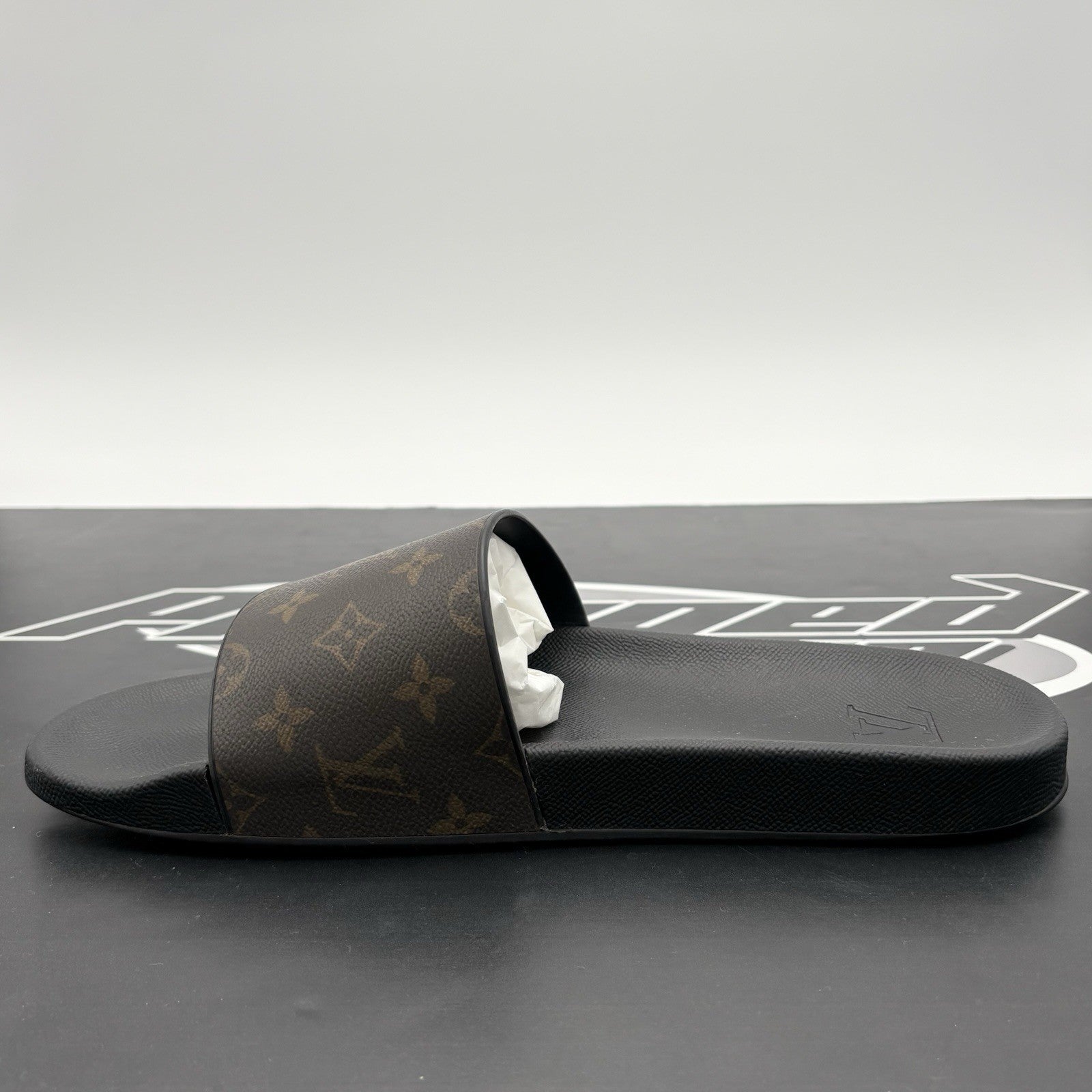 Size 11 LV (12-12.5 US) Louis Vuitton Brown Eclipse Sandals | SUPER CLEAN!