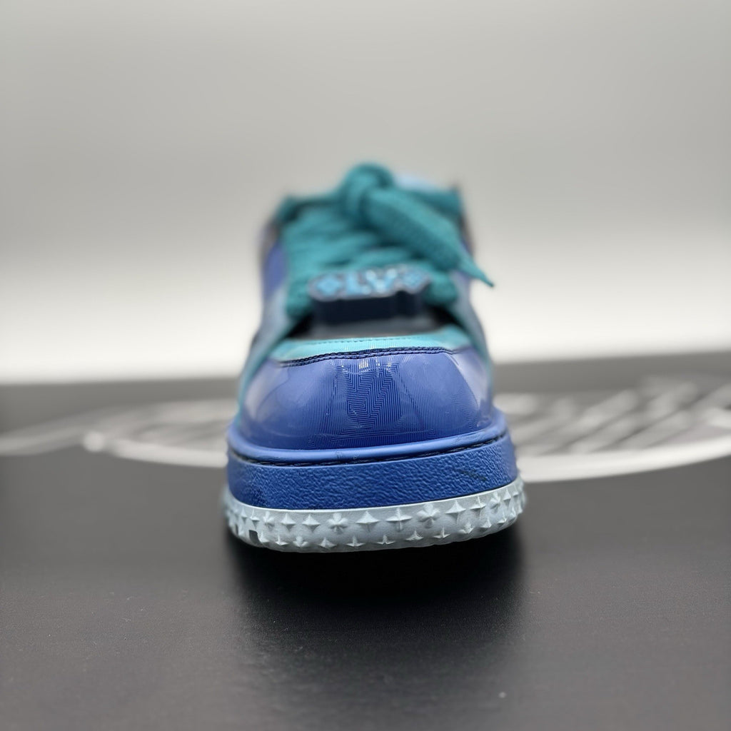 Size 9 LV (10-10.5 US) - Louis Vuitton Maxi ' Blue, Teal ' | GREAT CONDITION!