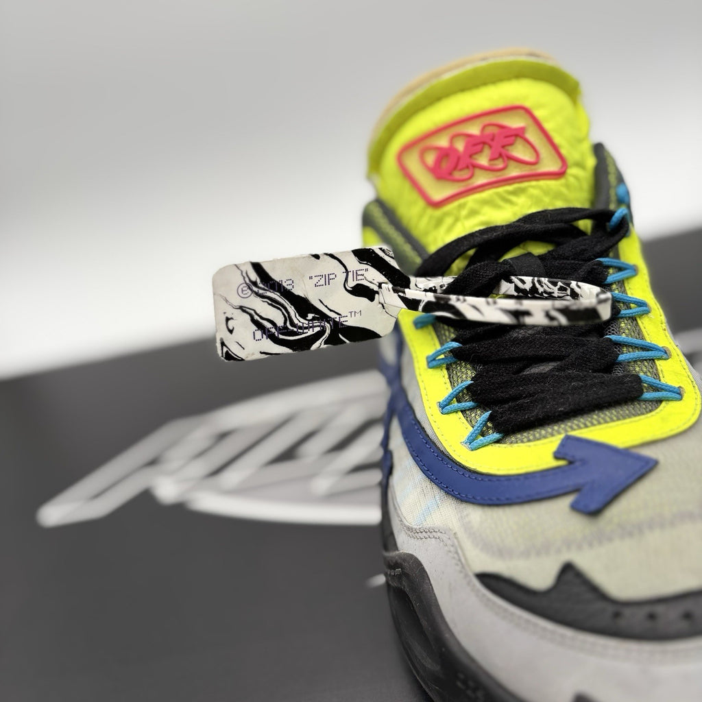 Size 44 (11 US) Off-White ODSY-1000 ' Grey Lime ' | GREAT CONDITION!