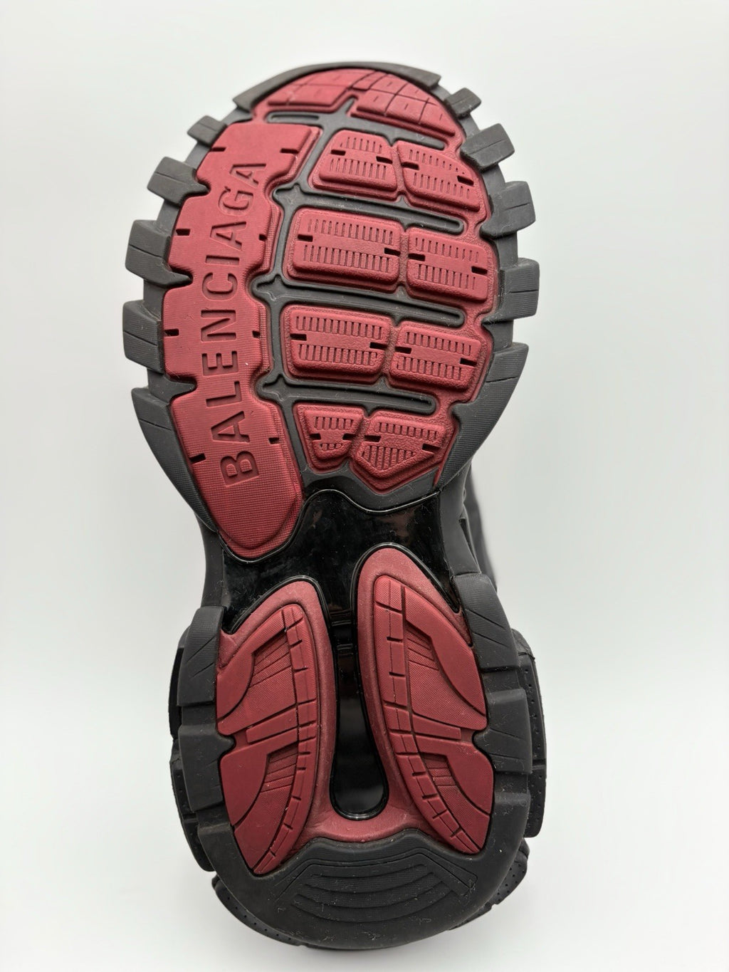 Size 43 (10 US) - Balenciaga Track Sneaker ' Black Bordeaux ' | SUPER CLEAN!