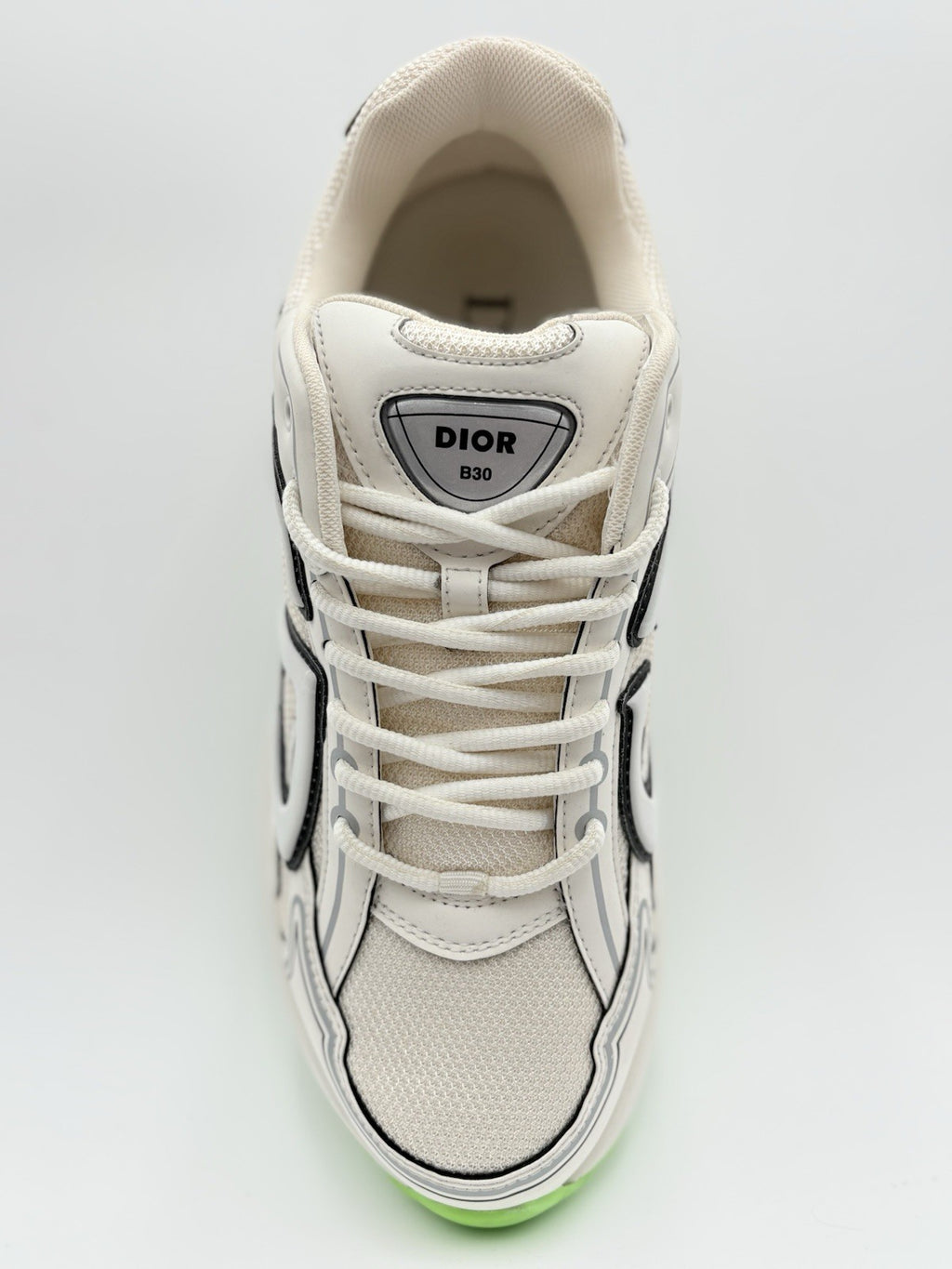 Size 42 (9 US) - Dior B30 Reflective CD30 ' Cream Green ' | SUPER CLEAN!