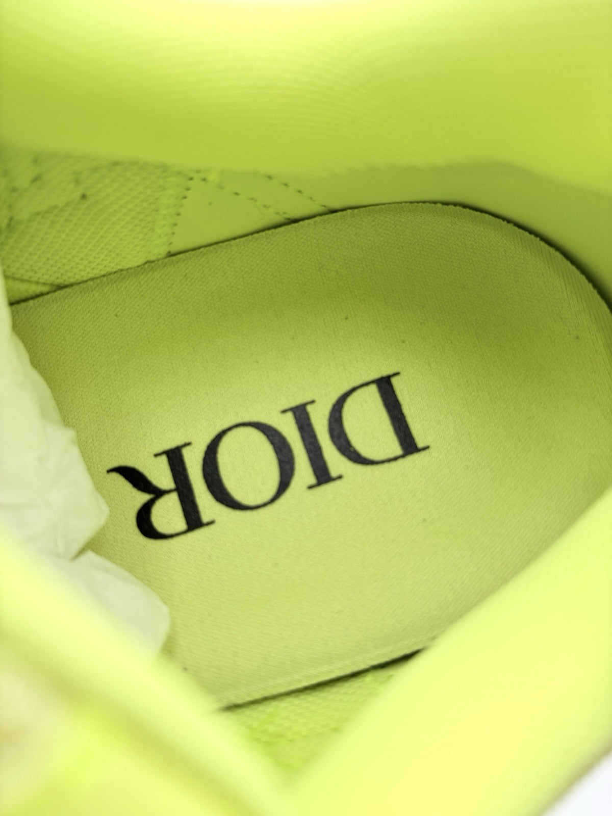 Size 43 (10 US) - Dior B30 Reflective CD30 ' Yellow ' | BRAND NEW!