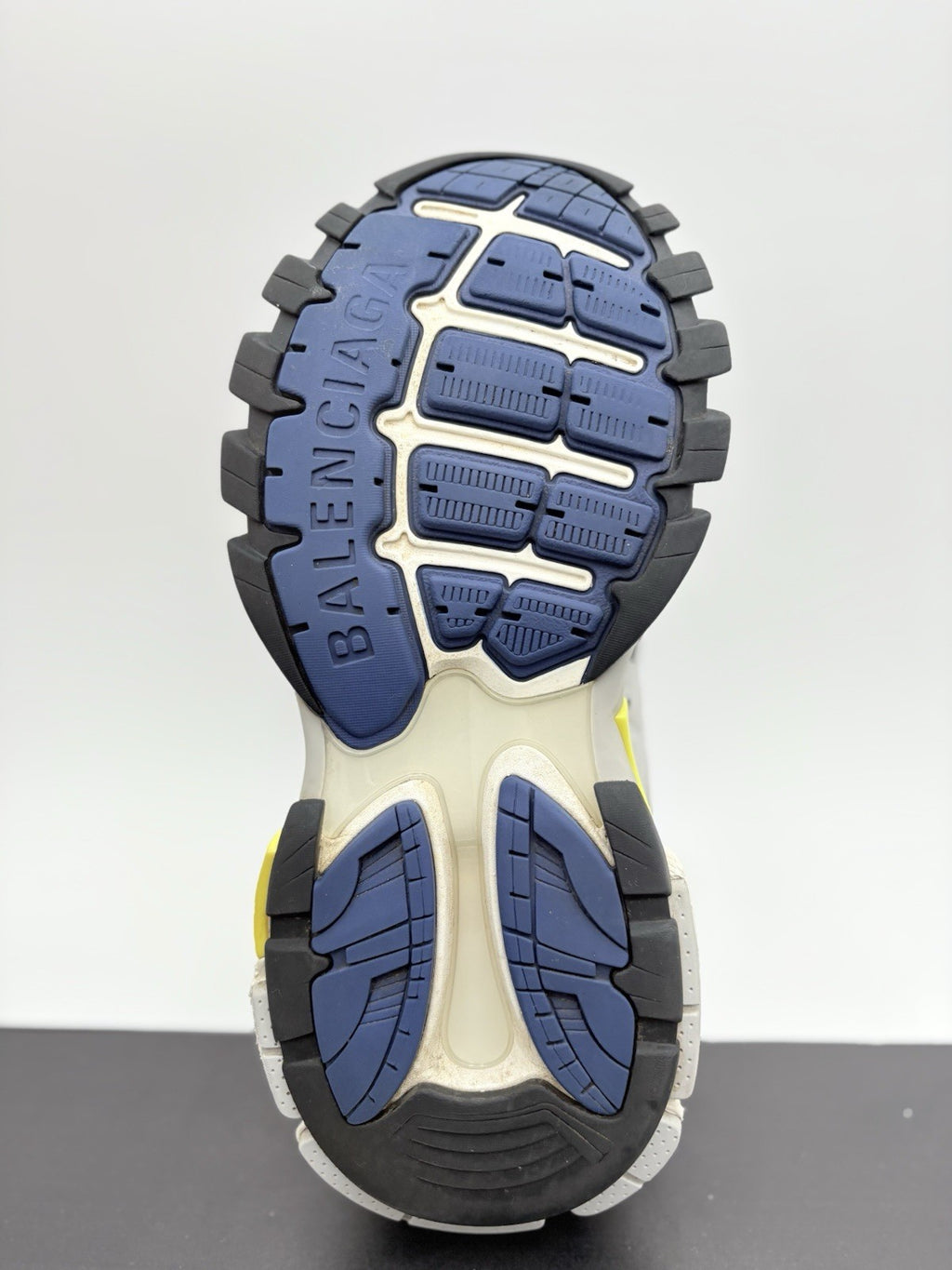 Size 41 (8 US) - Balenciaga Track ' Grey Navy Yellow ' | GREAT CONDITION!