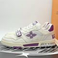 Size 12 LV (13-13.5 US) Louis Vuitton Strap Trainer ' Purple ' | SUPER CLEAN!