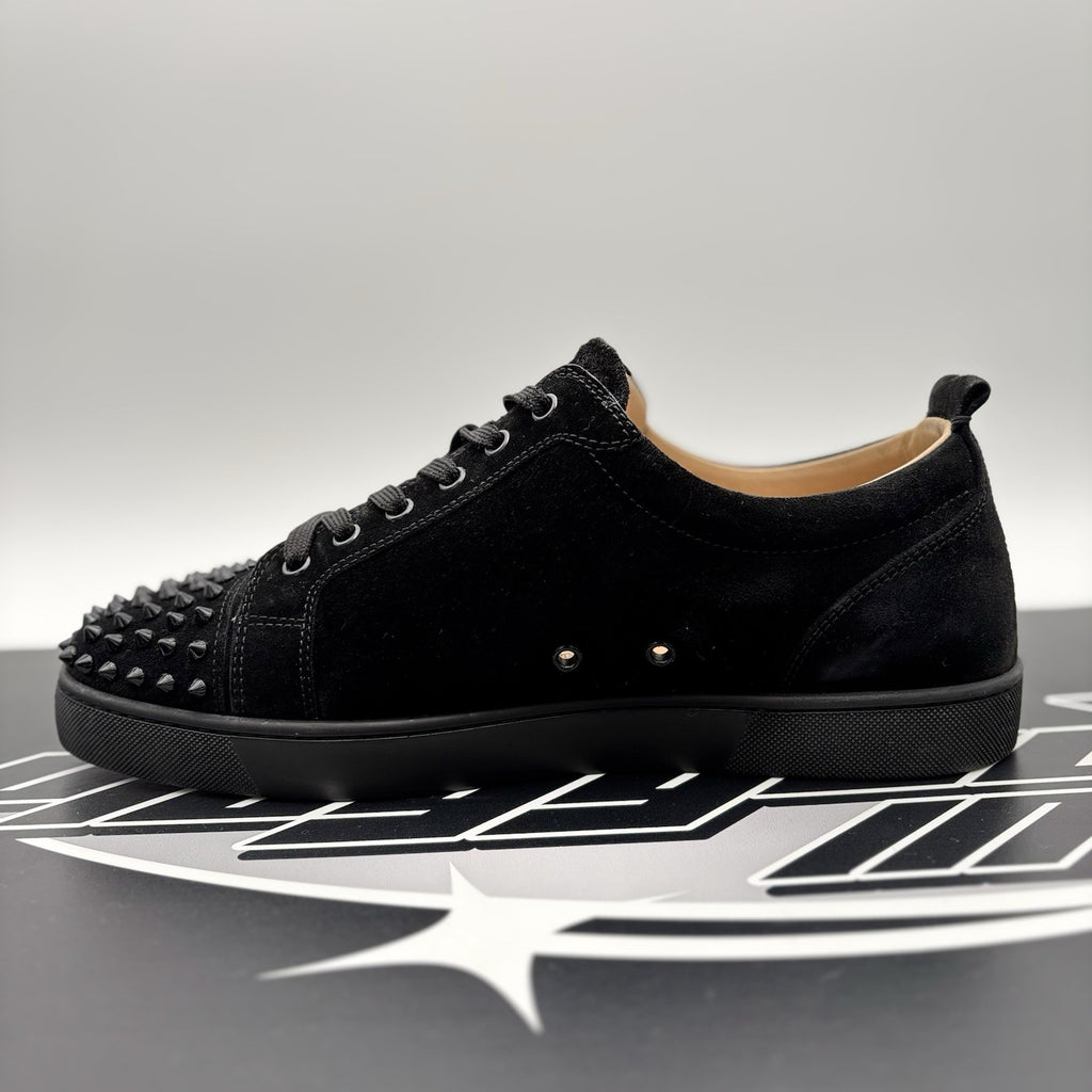 Size 46 (13 US) Christian Louboutin Low Spiked  ' Black ' | GREAT!
