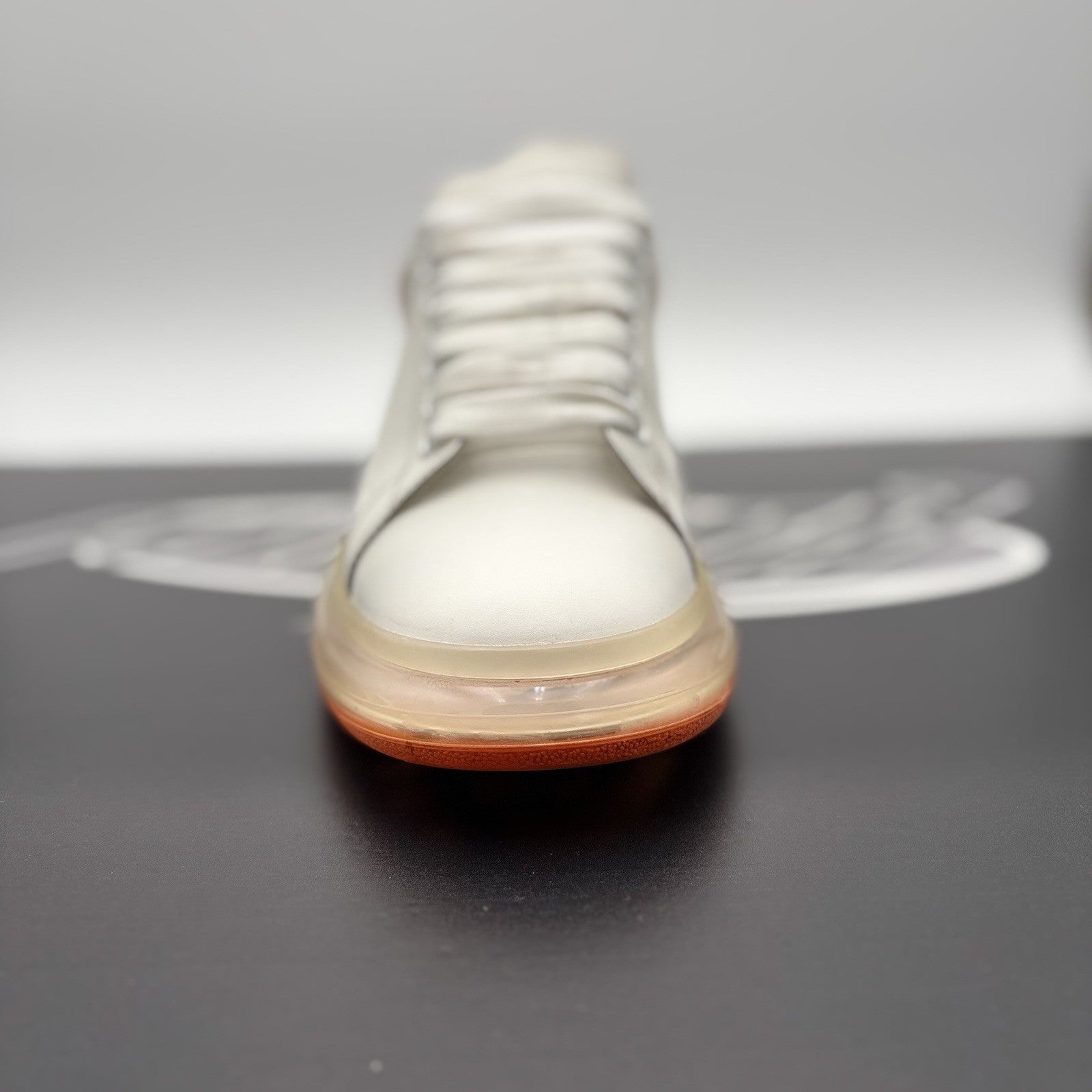 Size 43 (10 US) Alexander McQueen ' Translucent Orange ' | GREAT COND!