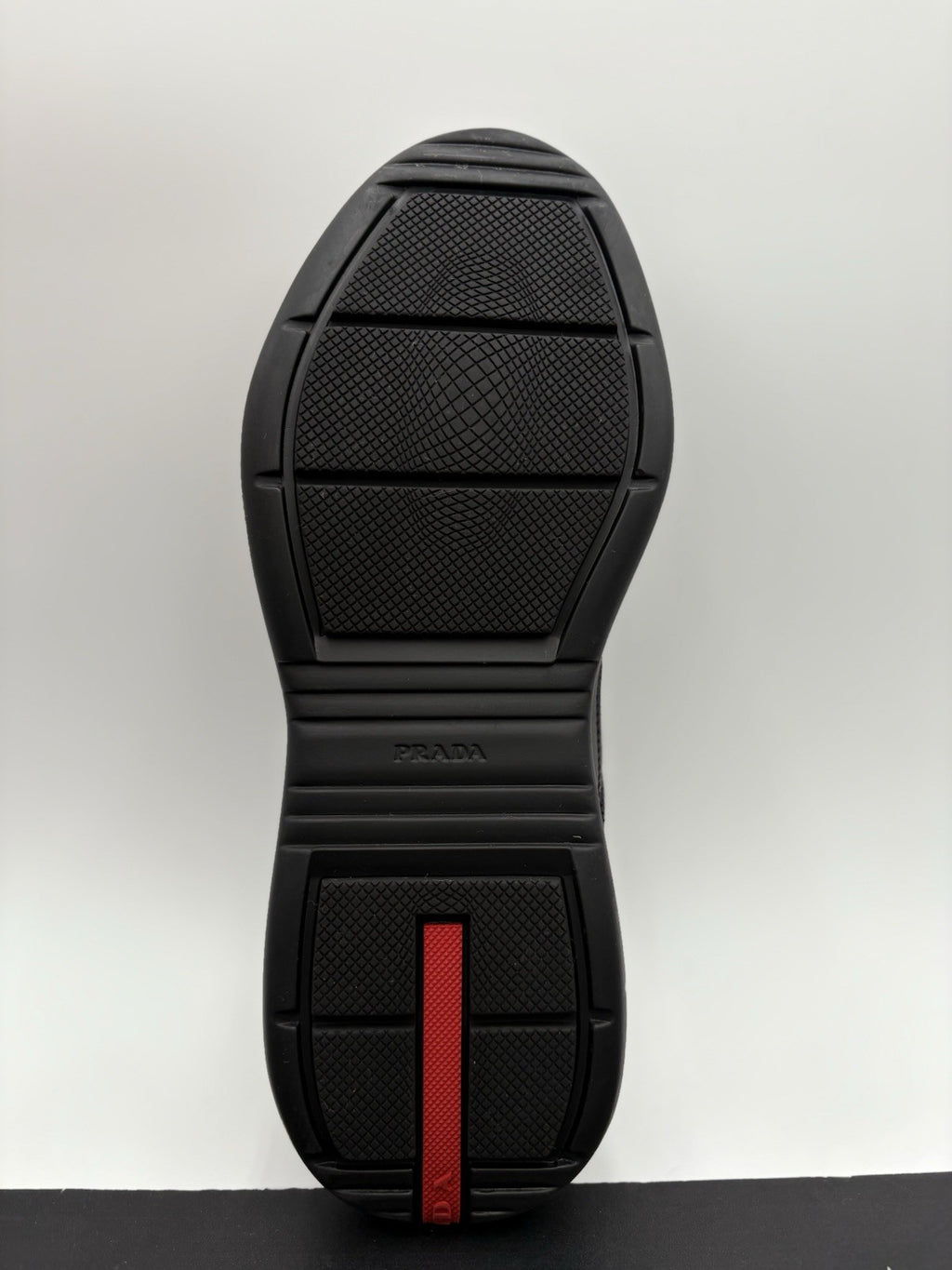 Size 7 UK (8 US) - Prada Americas Cup ' Black Leather ' | ONLY WORN 1x
