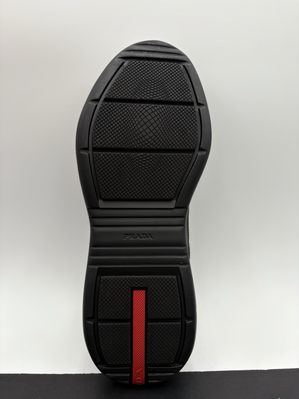 Size 7 UK (8 US) - Prada Americas Cup ' Black Leather ' | ONLY WORN 1x